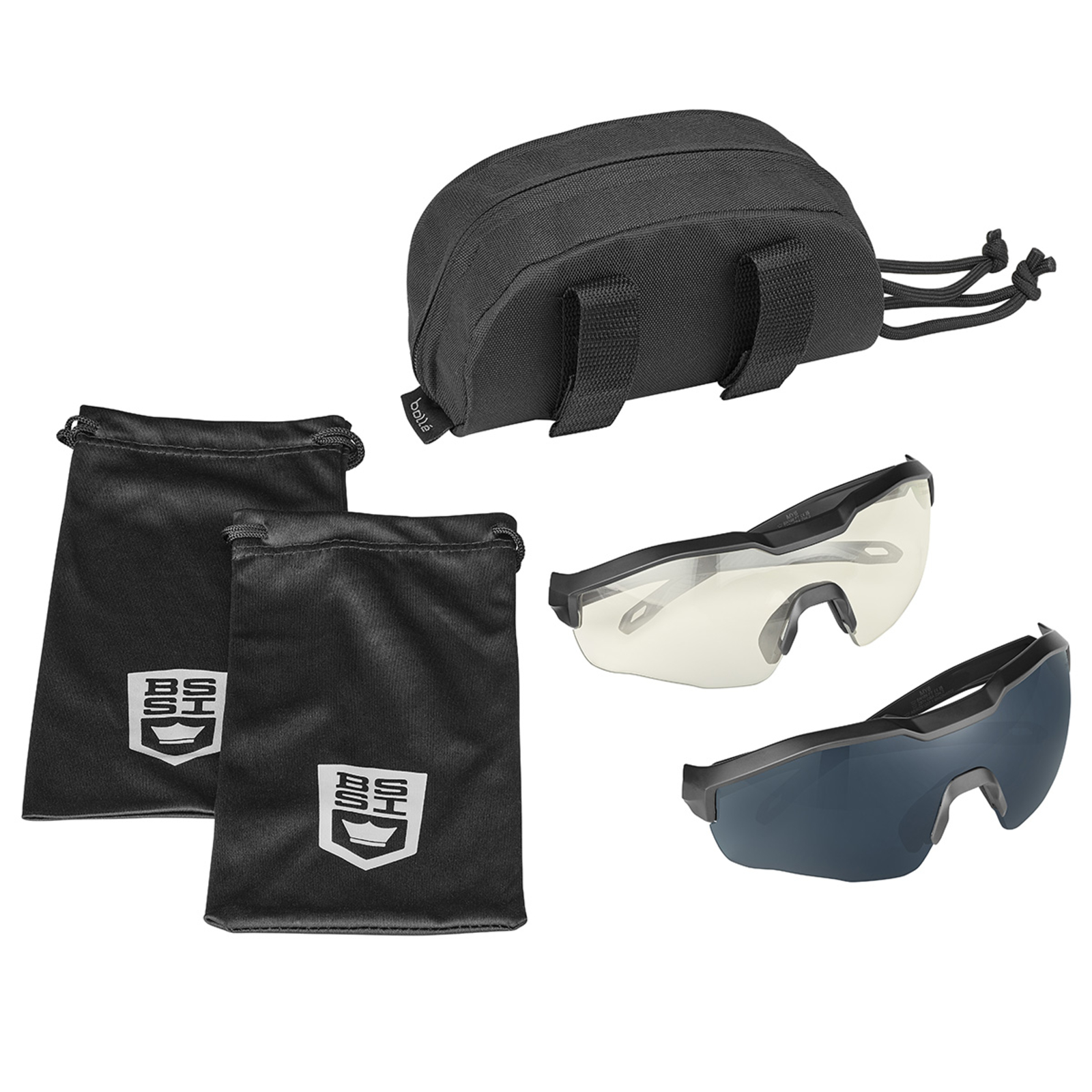 Lunette incolore/fumé MY6 KIT BOLLÉ SAFETY - MY6EST71W