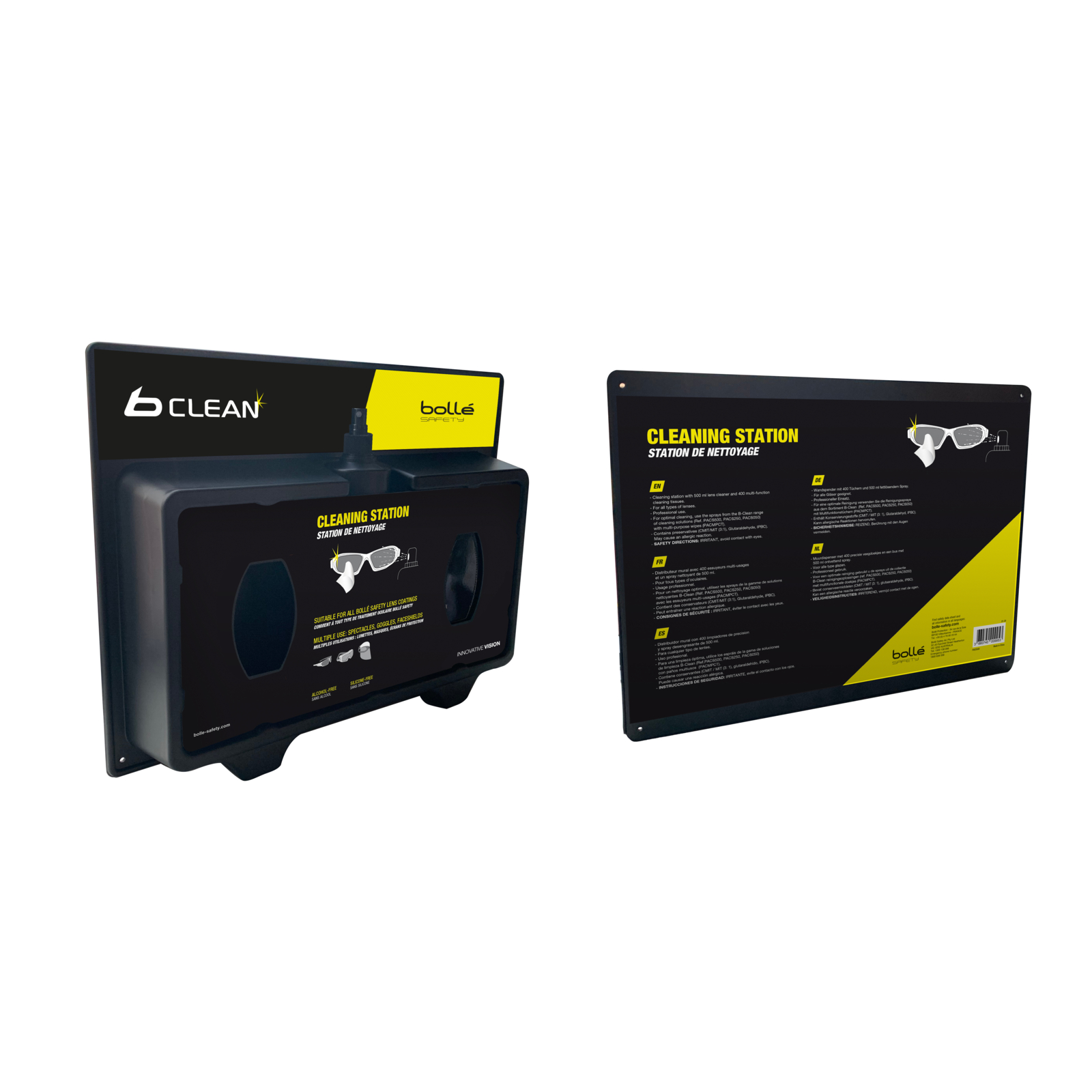 Solution de nettoyage B600 BOLLÉ SAFETY - PACD500