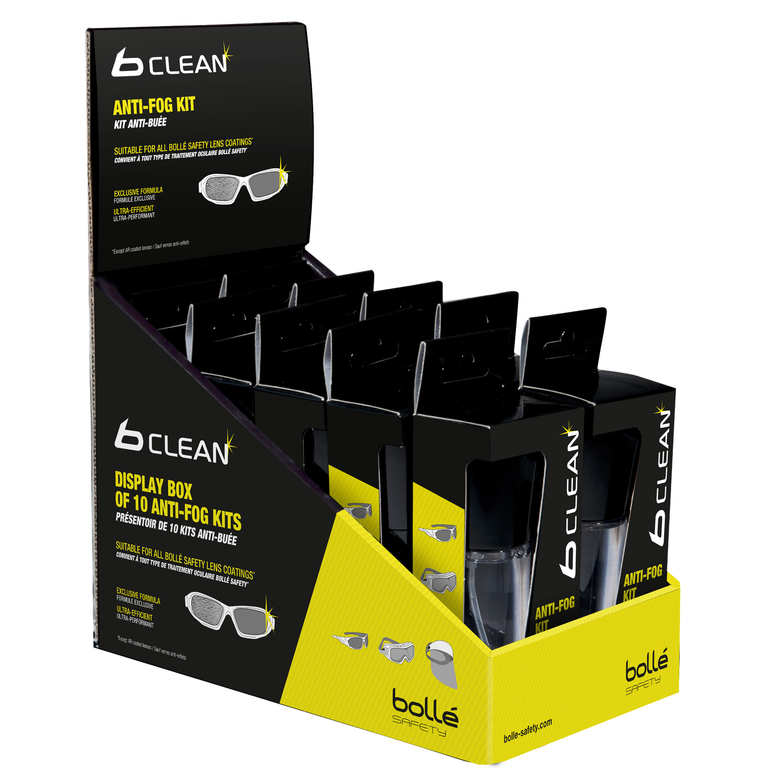 Solution de nettoyage B200 BOLLÉ SAFETY - PACF030