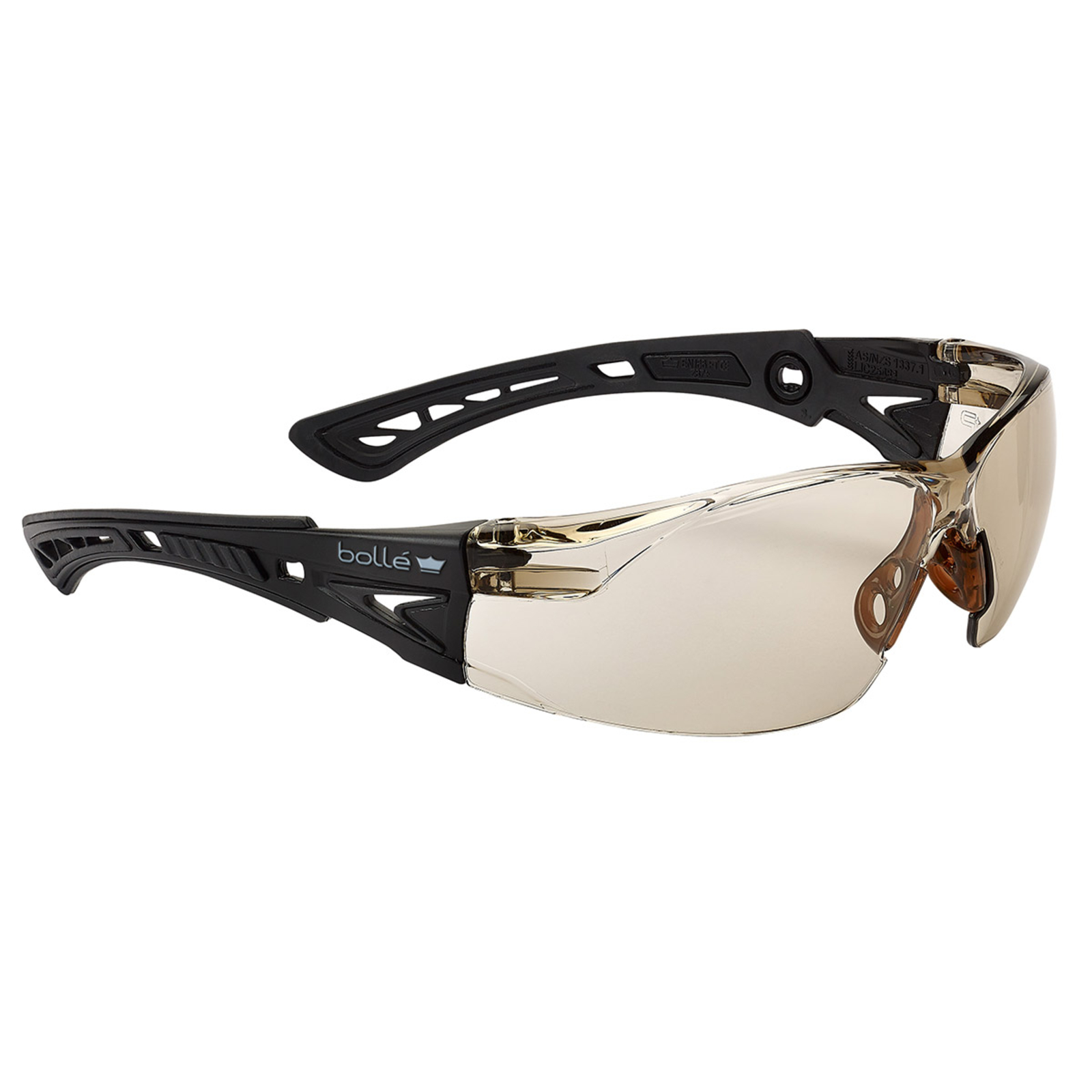 Lunette Copper monture noire RUSH+ SMALL BOLLÉ SAFETY - PSSRUSPC142B
