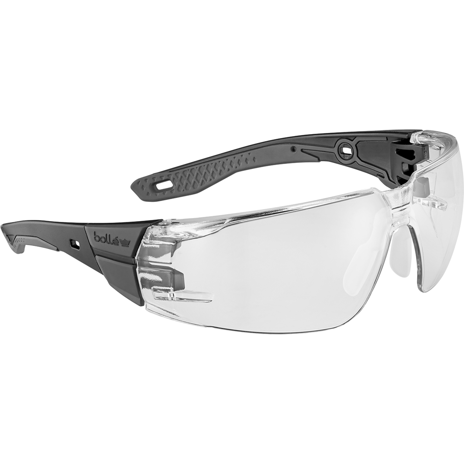 Lunette incolore M/L Gris RUSH+ 2.0 BOLLÉ SAFETY - RUSPMN10E