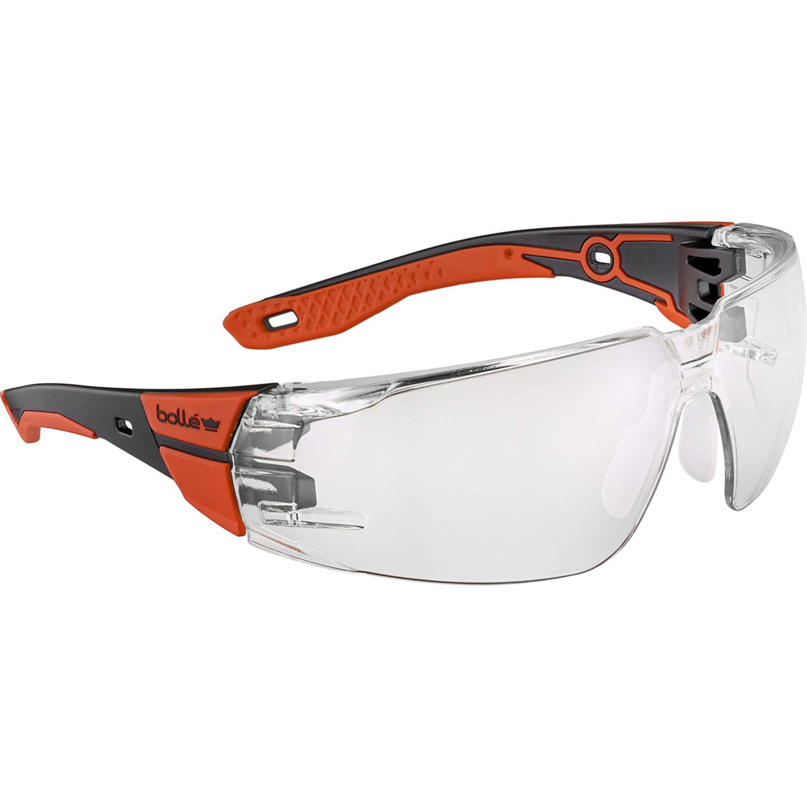 Lunette incolore M/L Rouge RUSH+ 2.0 BOLLÉ SAFETY - RUSPMN11E