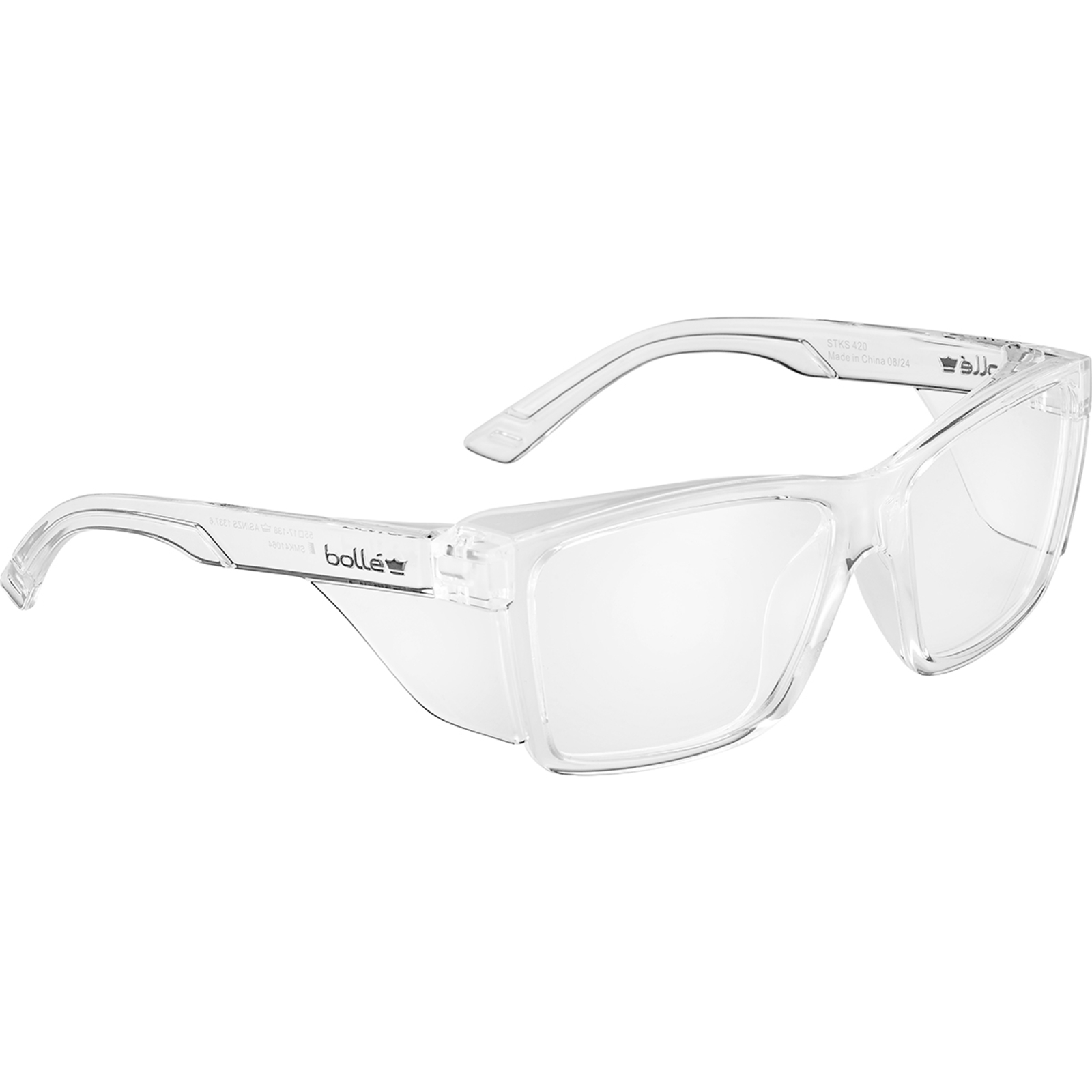 Lunettes de protection incolores cristal STKS 420 BOLLÉ SAFETY - STK42N11E