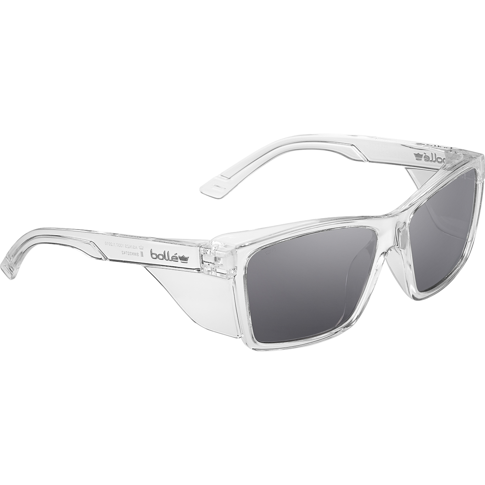 Lunettes de sécurité STKS 420 monture cristal incolores verres fumés BOLLÉ SAFETY - STK42N21E