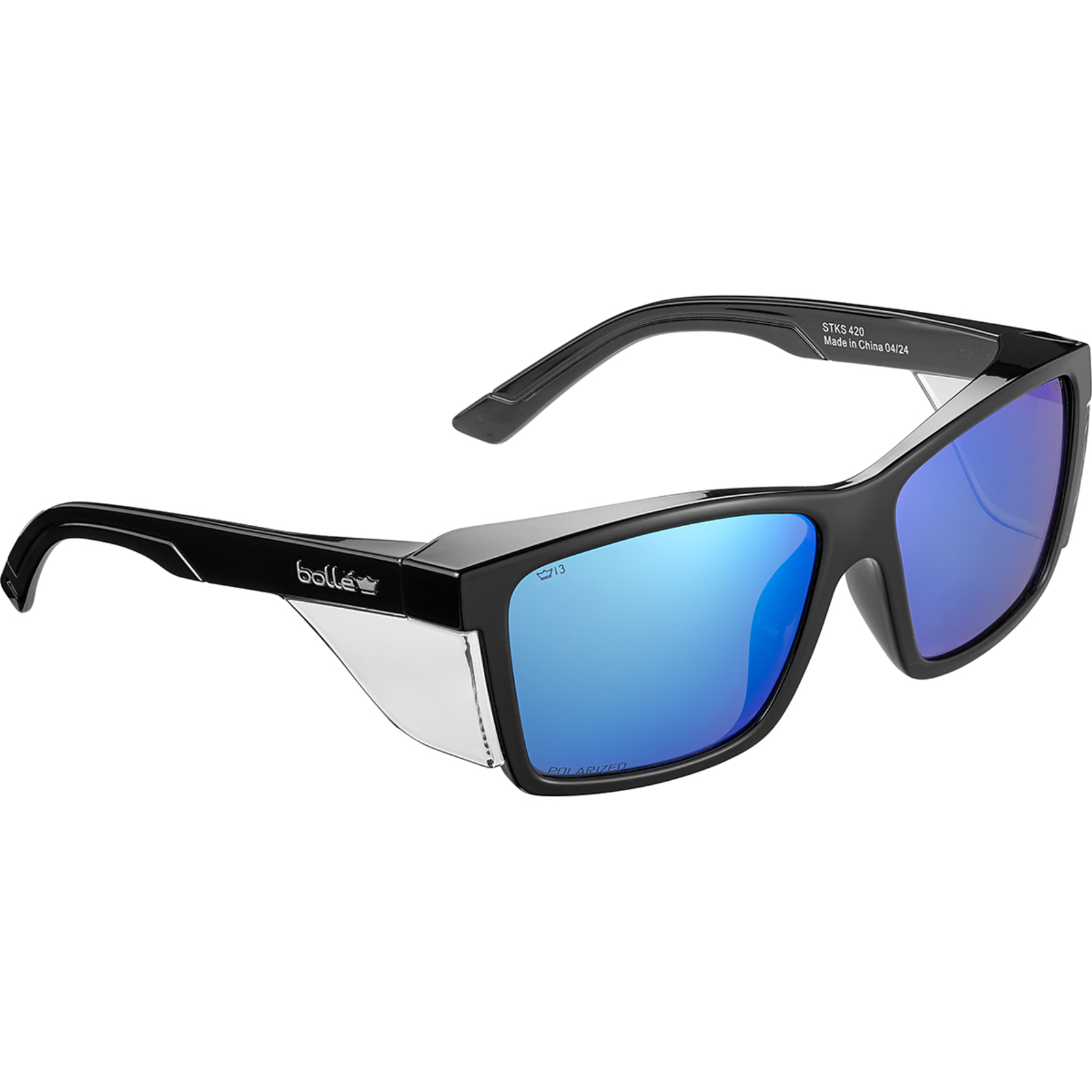 Lunettes de sécurité STKS 420 polarisées Cobalt FLASH polarisé BOLLÉ SAFETY - STK42N51E