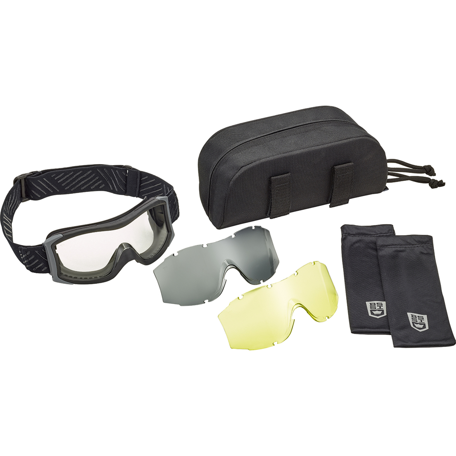 Kit - Masque de protection balistique aéré avec oculaires interchangeables X1000 BOLLÉ SAFETY - X1000T70M