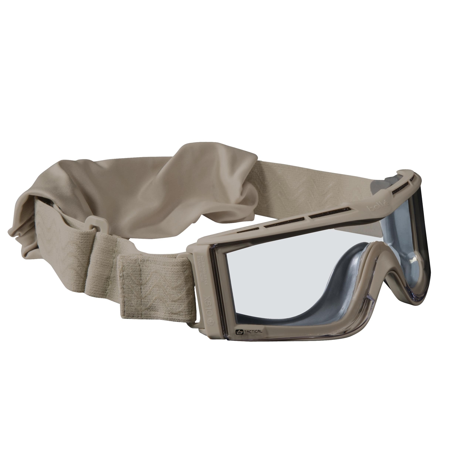 Lunettes masque balistique incolore X810 aéré BOLLÉ SAFETY - X810SPSI