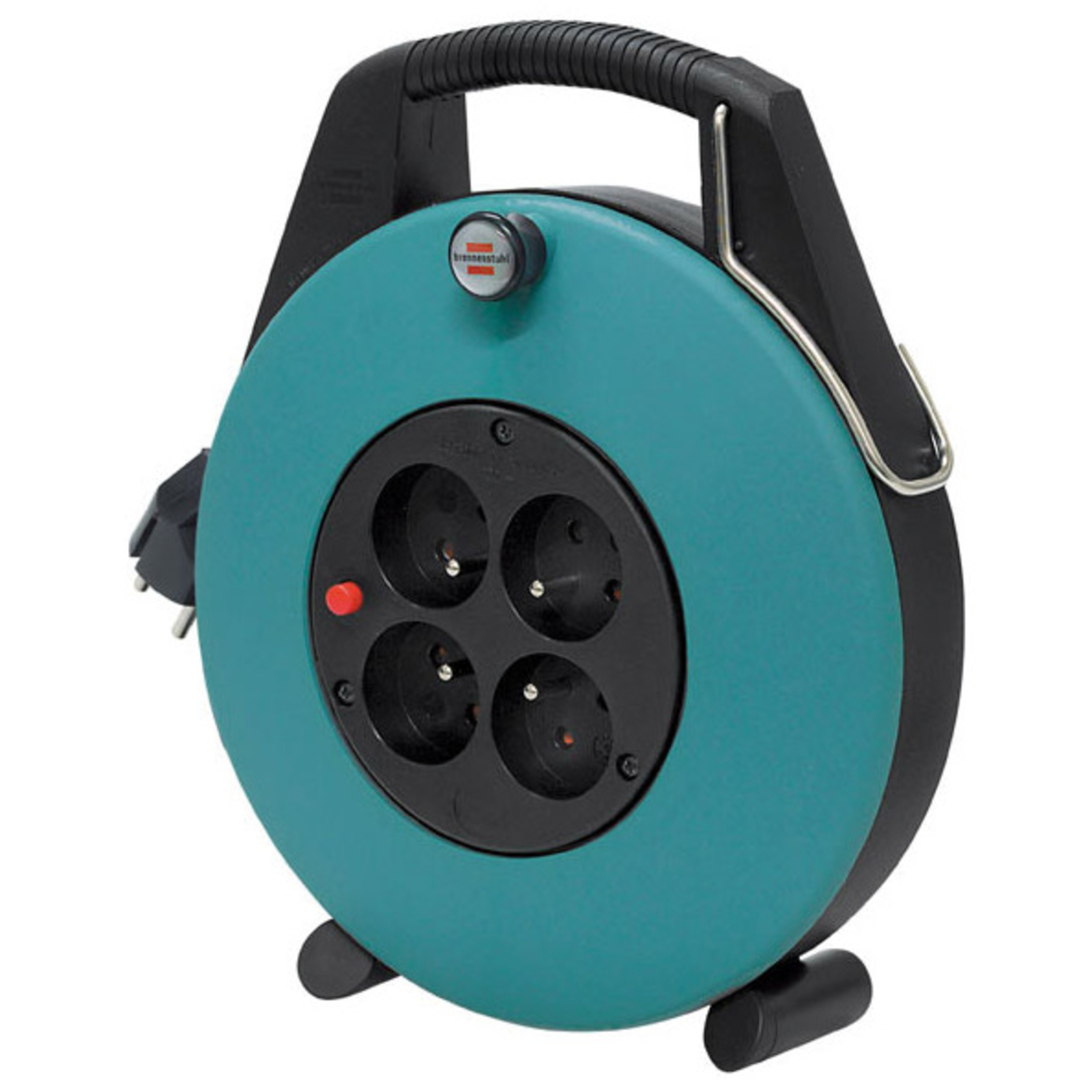 Enrouleur de câble Confort-Line CL-X noir/vert 10m H05VV-F 3G1,0 BRENNENSTUHL - 1102781