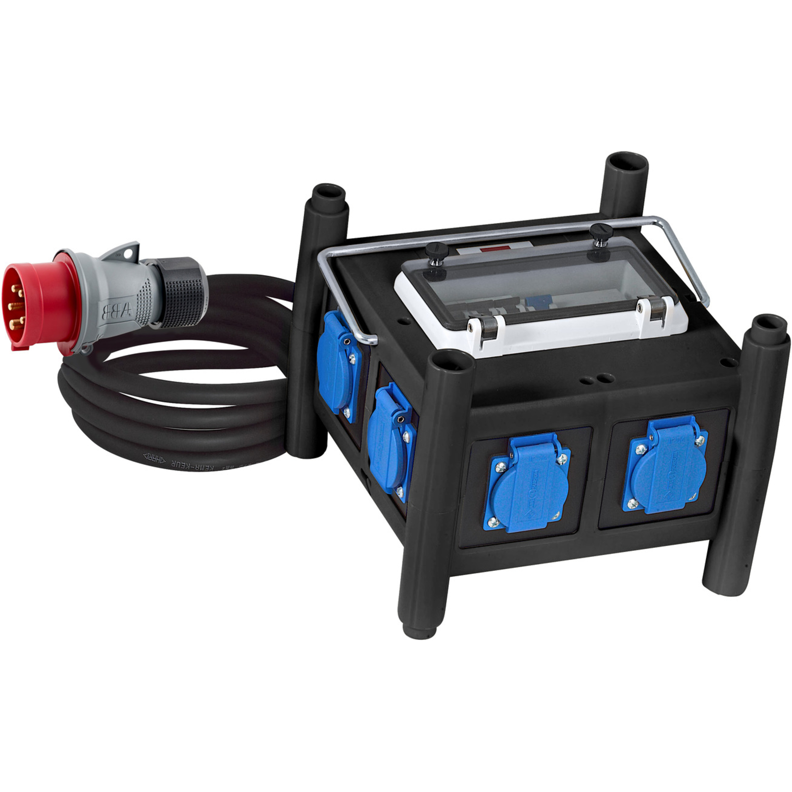 Coffret électrique mobile BDT 6M/16 IP44 2m H07RN-F 5G2,5 BRENNENSTUHL - 1153661006