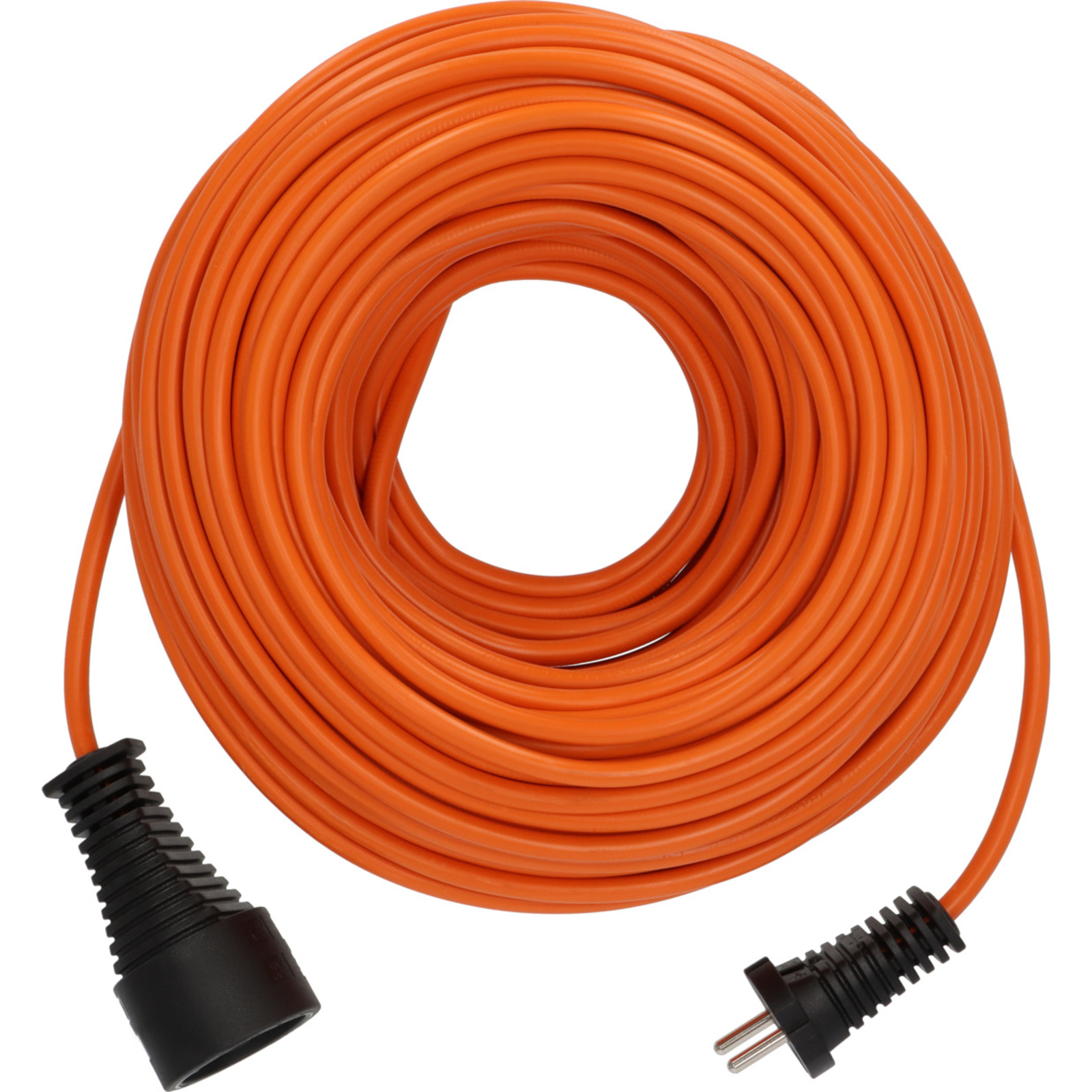Rallonge électrique 2P sans terre orange 40m H05VV-F 2x1,5 BRENNENSTUHL - 1162401