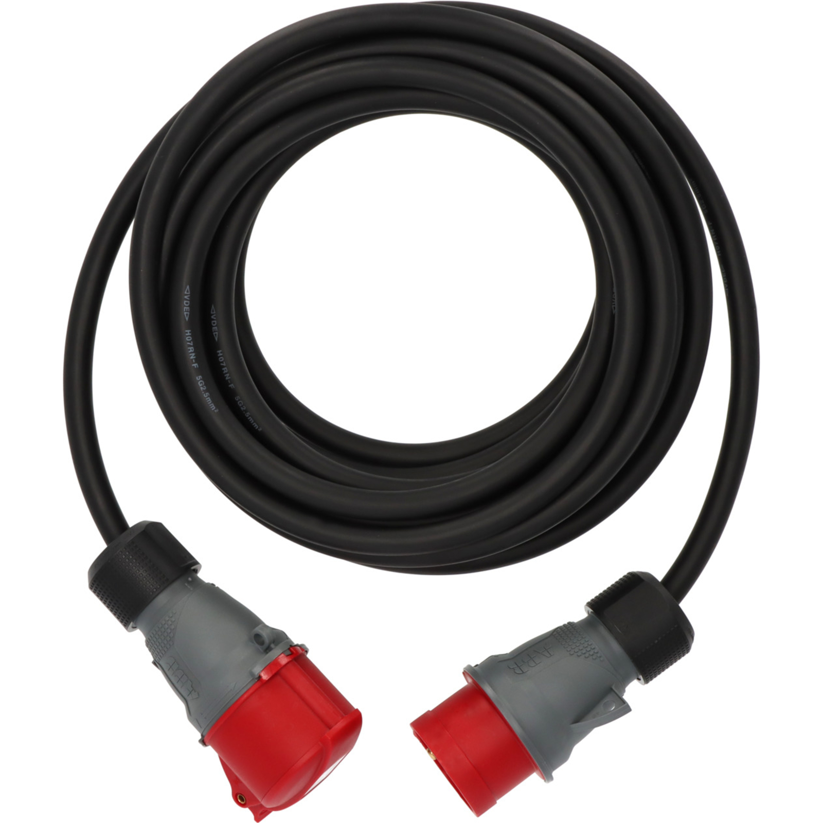 Rallonge électrique CEE noire IP44 10m H07RN-F 5G2,5 BRENNENSTUHL - 1167741