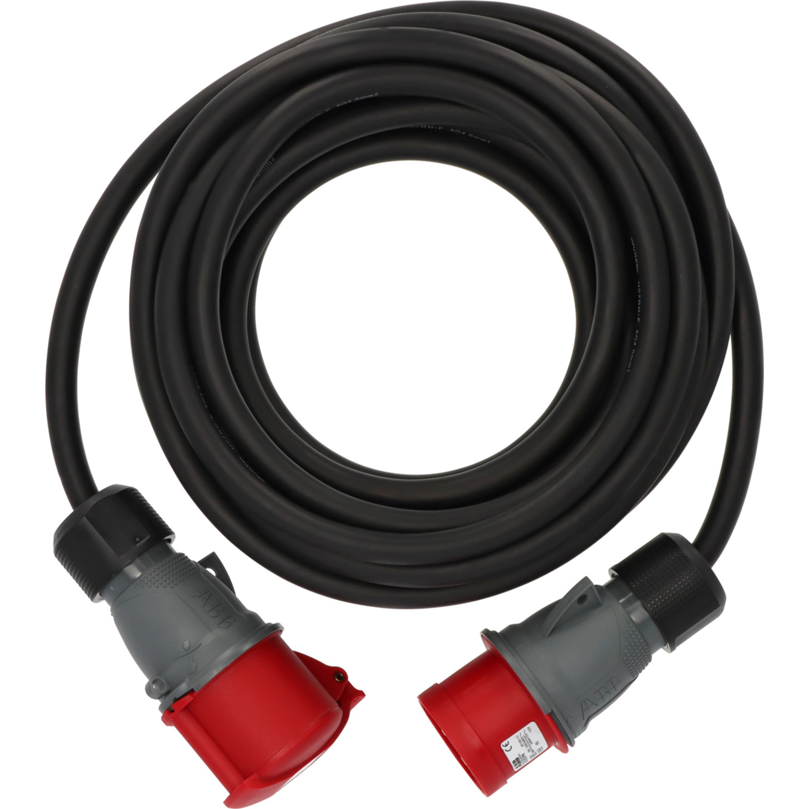 Rallonge électrique CEE noire IP44 10m H07RN-F 5G4,0 BRENNENSTUHL - 1167971