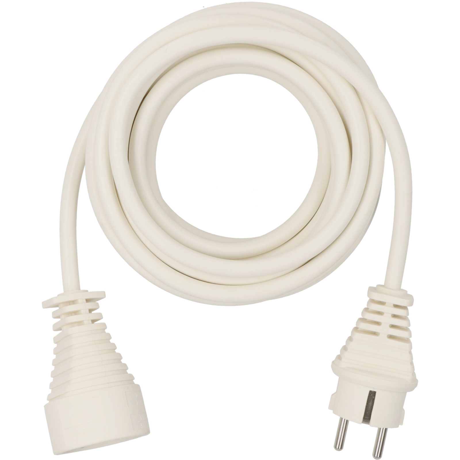 Rallonge électrique 5m H05VV-F 3G1,5 blanche BRENNENSTUHL - 1168441