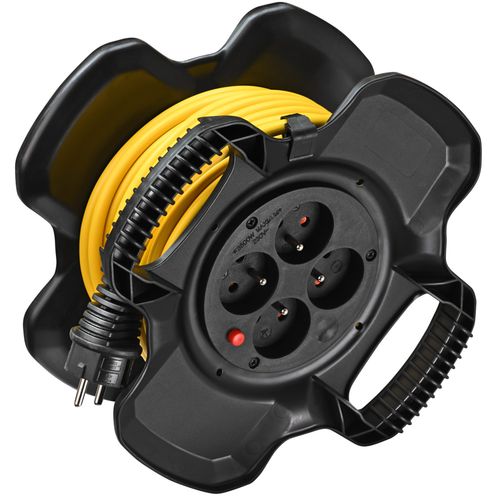 Enrouleur de câble X-GUM 20m H05VV-F 3G1,5 jaune BRENNENSTUHL - 1169721200