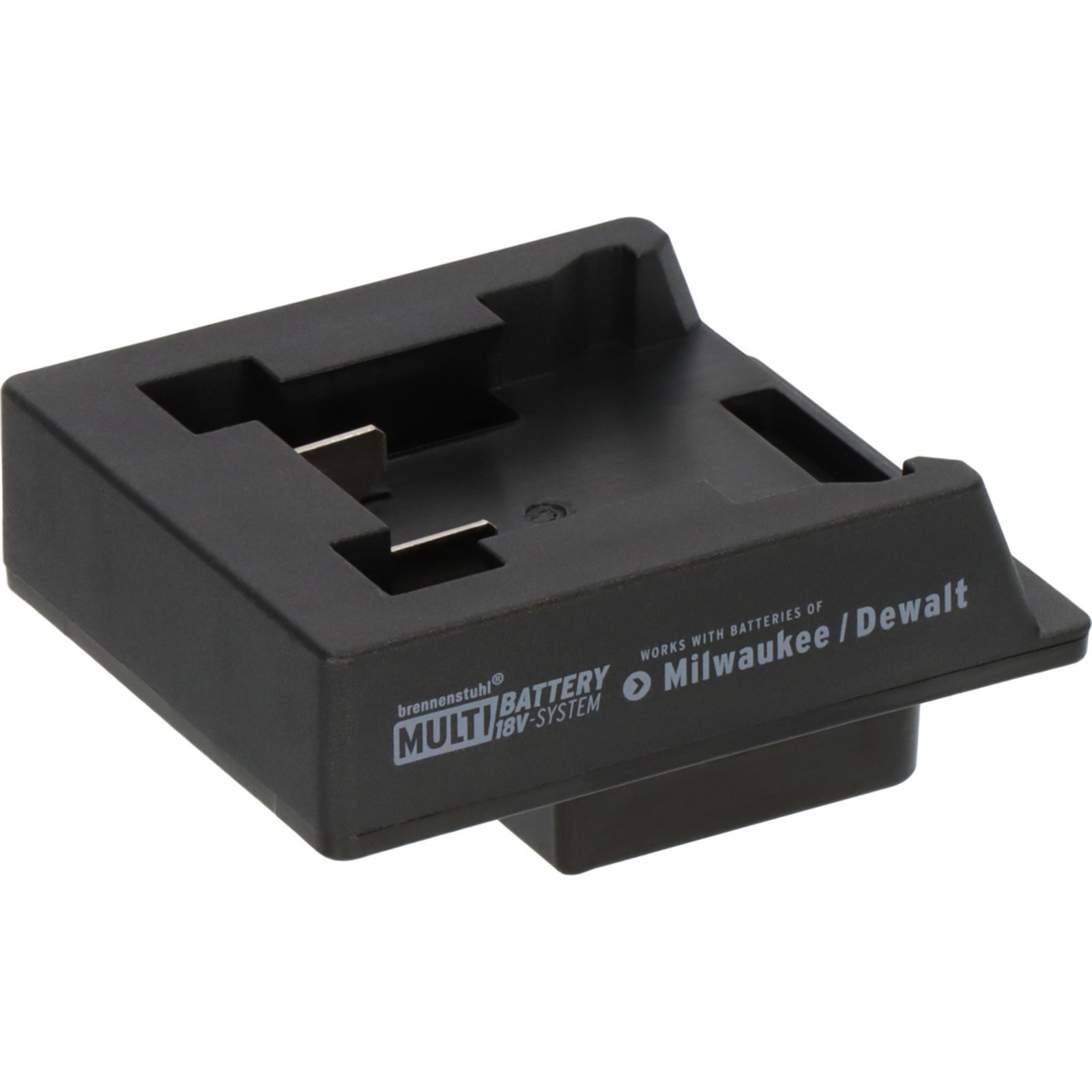 Adaptateur Brennenstuhl pour batterie Milwaukee/Dewalt pour les projecteurs LED  BRENNENSTUHL - 1172640066