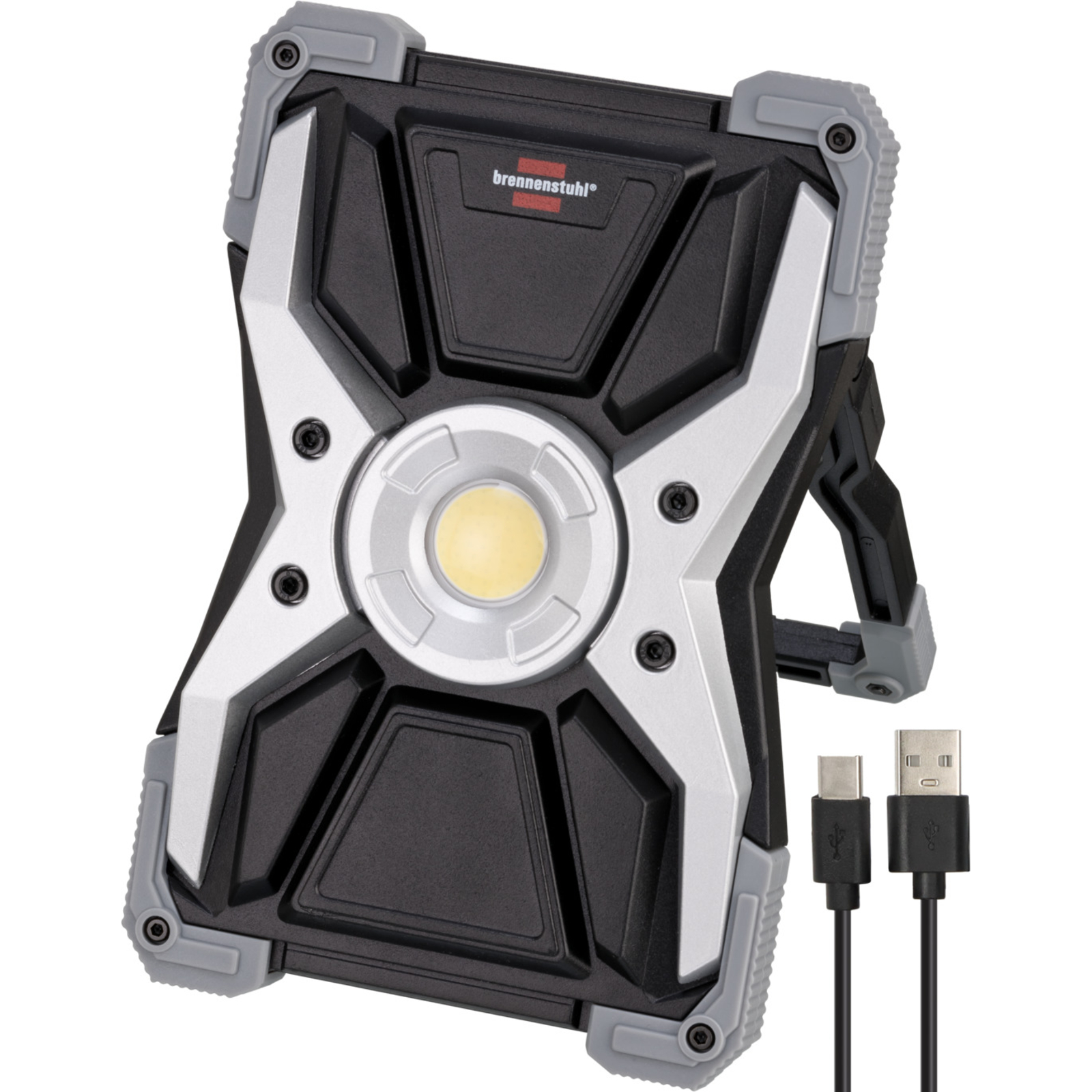 Projecteur LED portable RUFUS 3000 MA rechargeable 3000lm IP65 BRENNENSTUHL - 1173110100