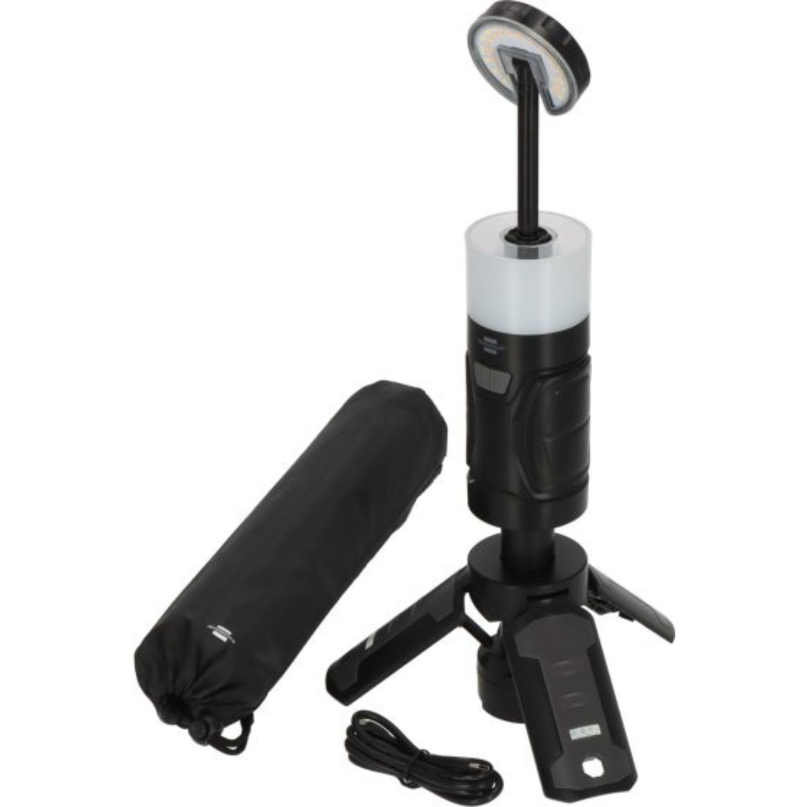 Lampe de camping LED UL 400 AT télescopique rechargeable 400lm IP44 BRENNENSTUHL - 1173740008