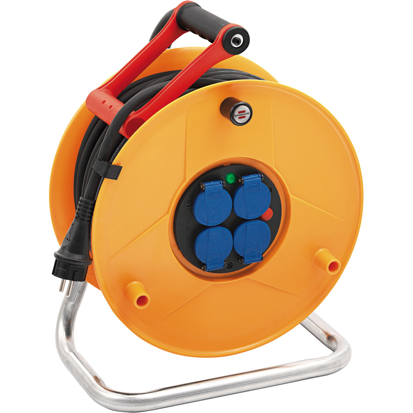 Enrouleur de câble Standard PRO 40m de câble H07RN-F 3G2,5 IP44 BRENNENSTUHL - 1233121