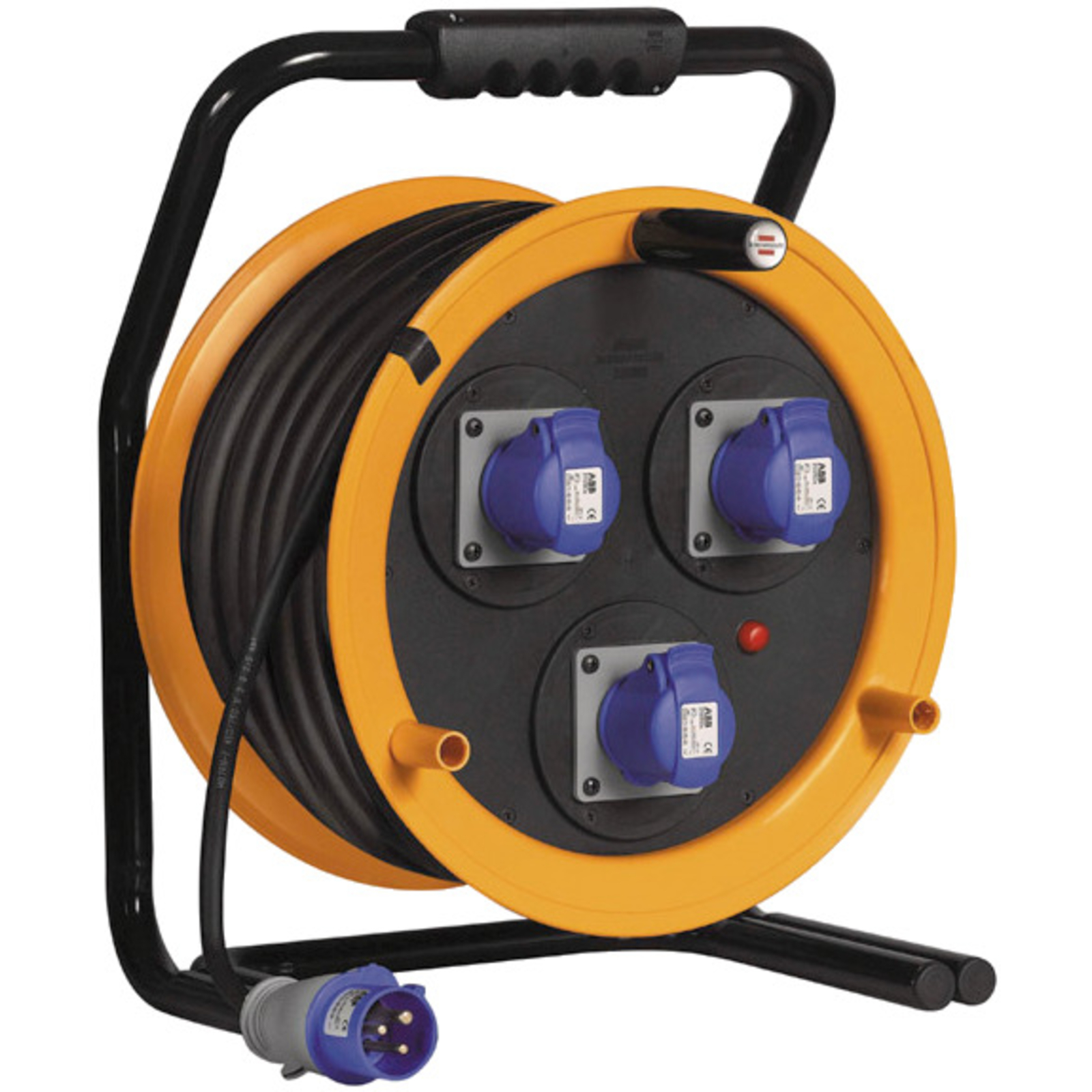 Enrouleur de câble Maxi Garant P17/16A/230V 50m H07RN-F 3G2,5 IP44 BRENNENSTUHL - 1243231