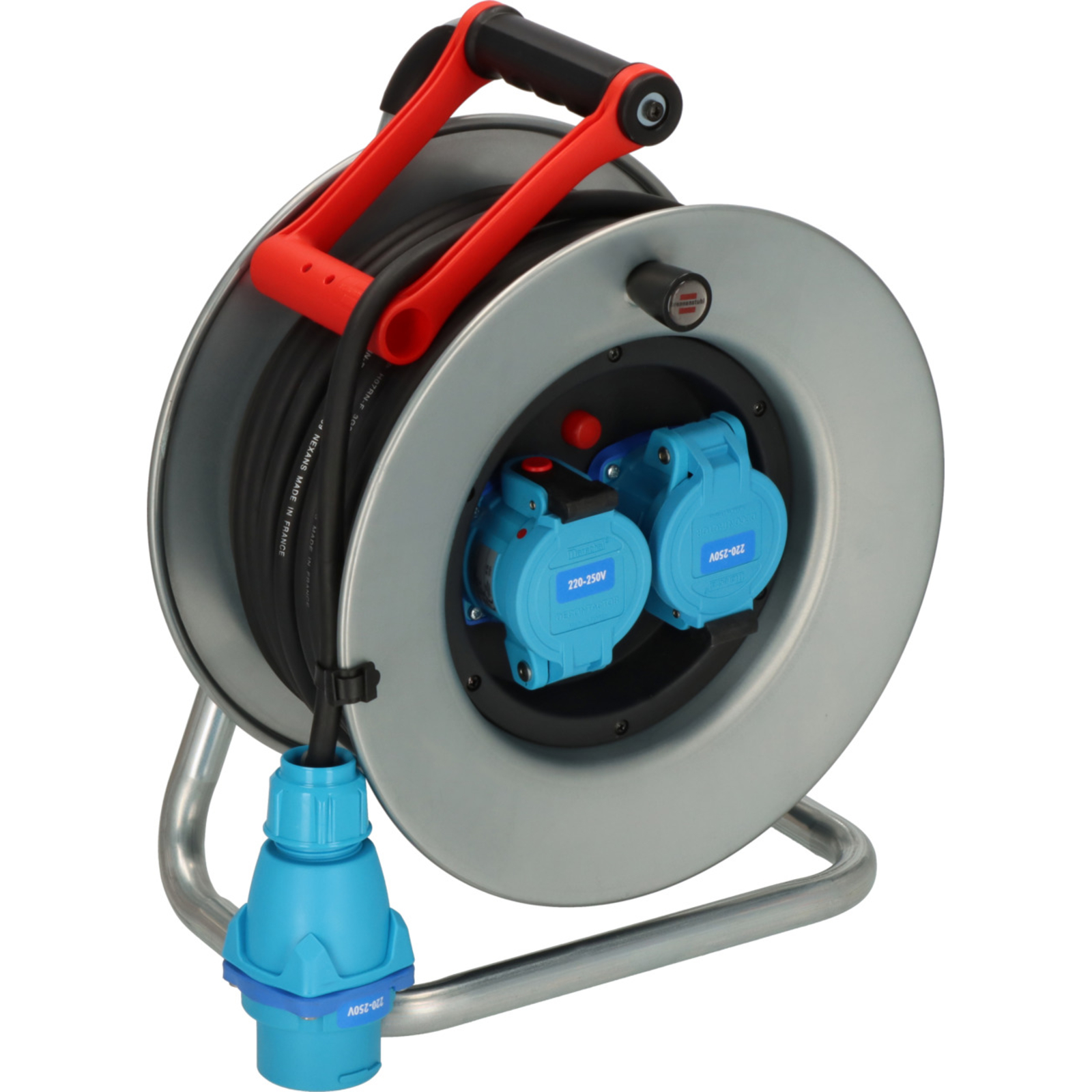 Enrouleur de câble SILVER SPT40-25/2M 40m H07RN-F 3G2,5 IP44 BRENNENSTUHL - 1243651