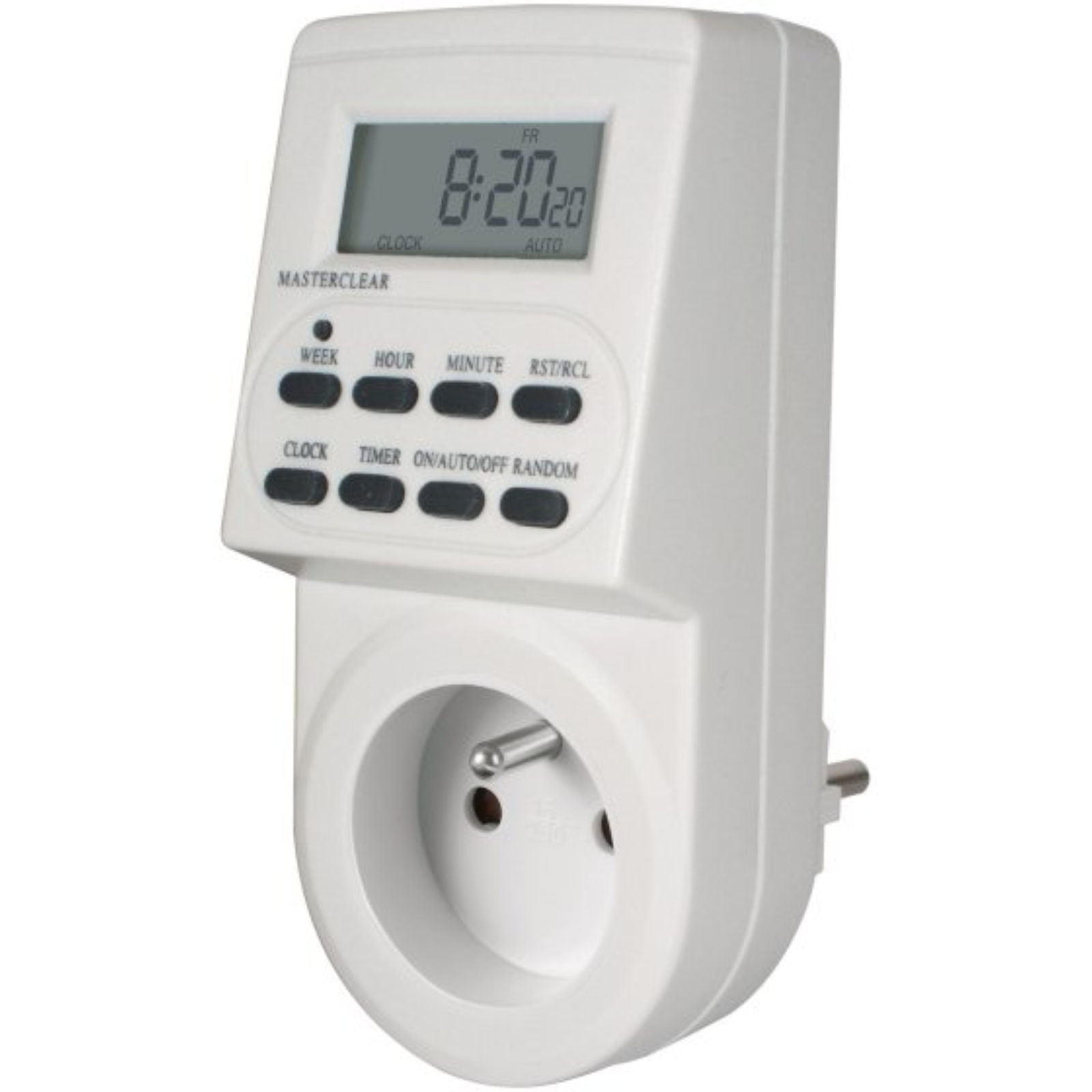 Programmateur hebdomadaire digital DZ 20 blanc BRENNENSTUHL - 1506551