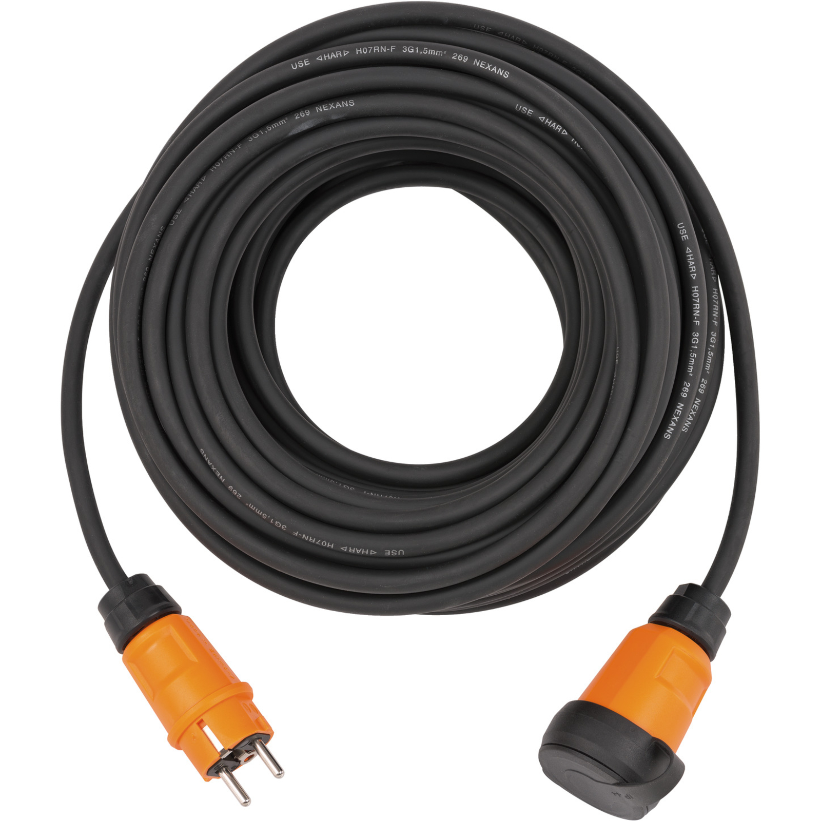 Rallonge électrique Professional 10m H07RN-F 3G2,5 IP44 BRENNENSTUHL - 9162101100
