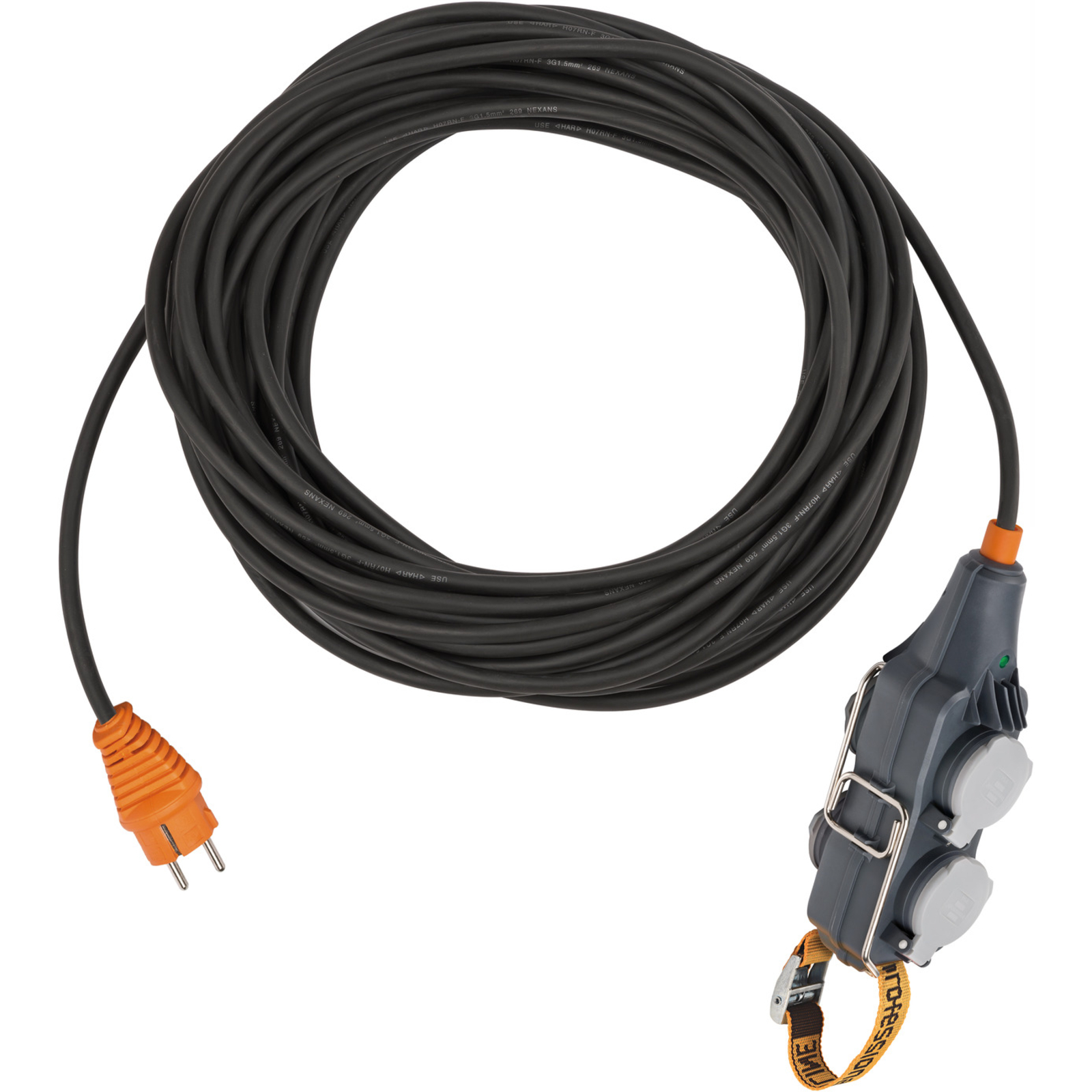 Rallonge électrique avec Powerblock Professional 10m H07RN-F 3G2,5 IP54 BRENNENSTUHL - 9162101160