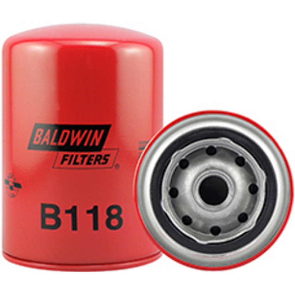 FILTRE À HUILE, VISSABLE (CUVE METALIQUE ) - BALDWIN - B118 équivalence HIFI T3150