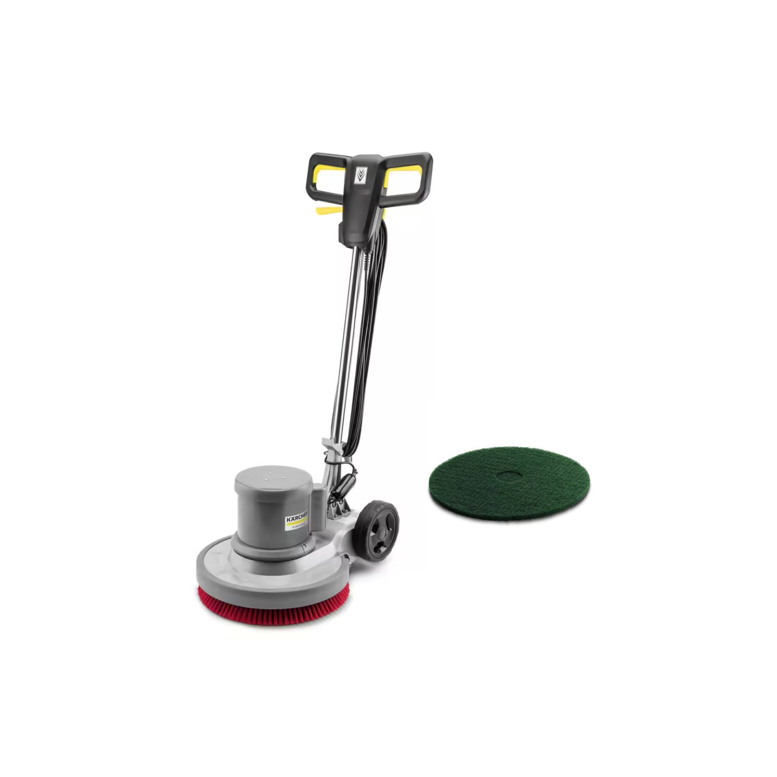Monobrosse KÄRCHER BDS 43/150 C Classic + Pad moyennement dur vert 432 mm  récurage intensif des sols durs