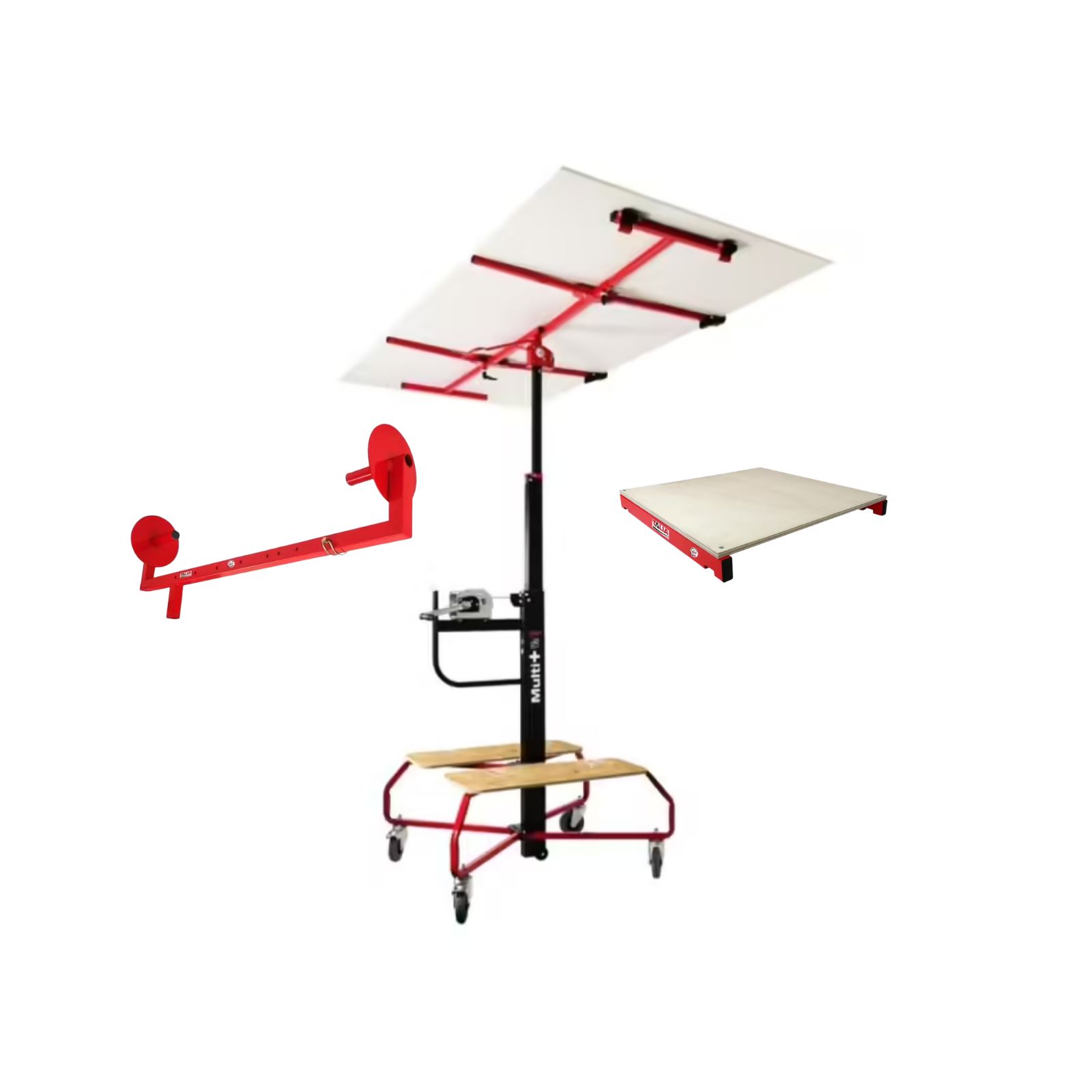 Lève-plaque TALIATOP MULTI+ avec plateau de levage et dérouleur pare-vapeur TALIAPLAST