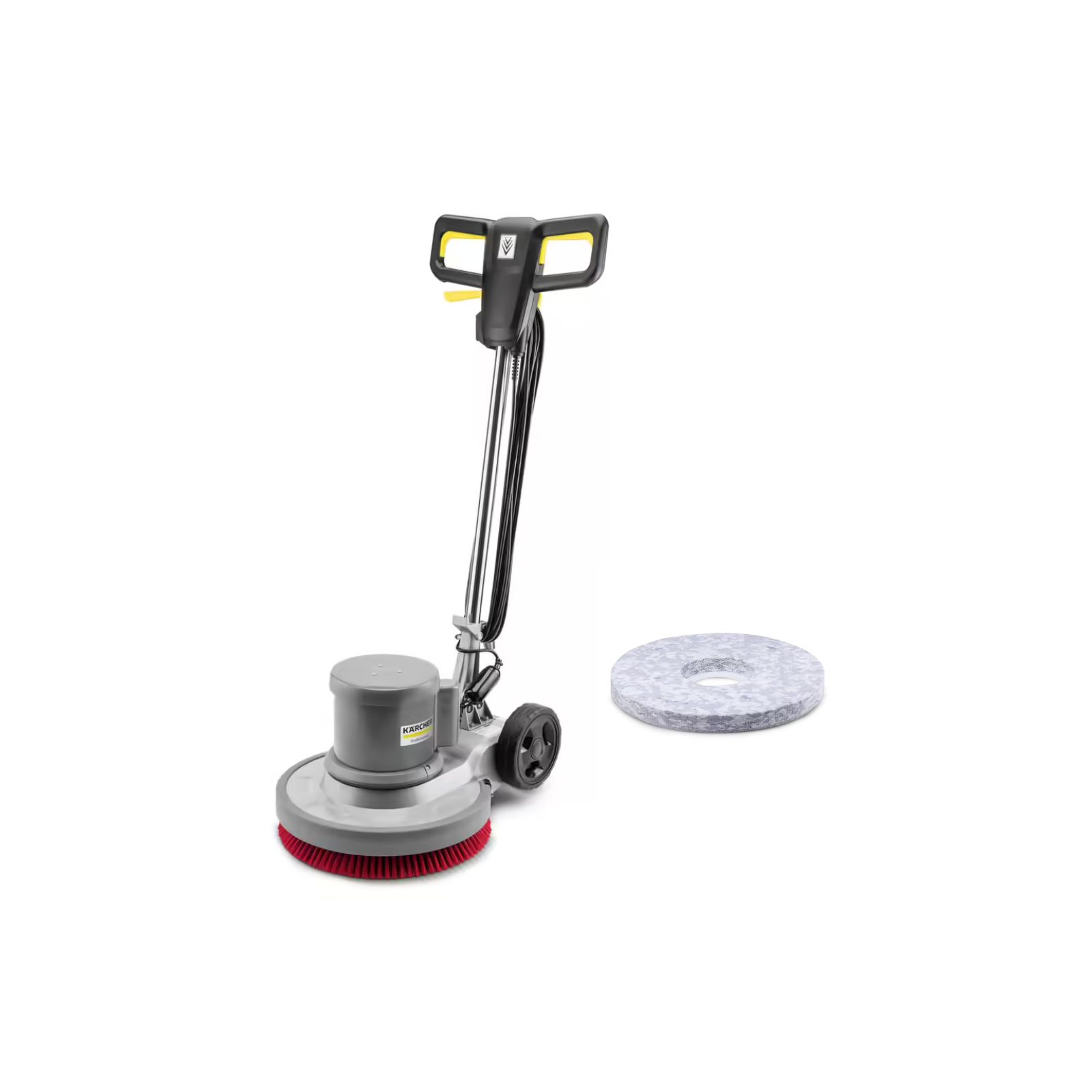 Monobrosse K&Auml;RCHER BDS 43/150 C Classic + Pad m&eacute;lamine 432 mm  nettoyage des surfaces microporeuses et carrelage