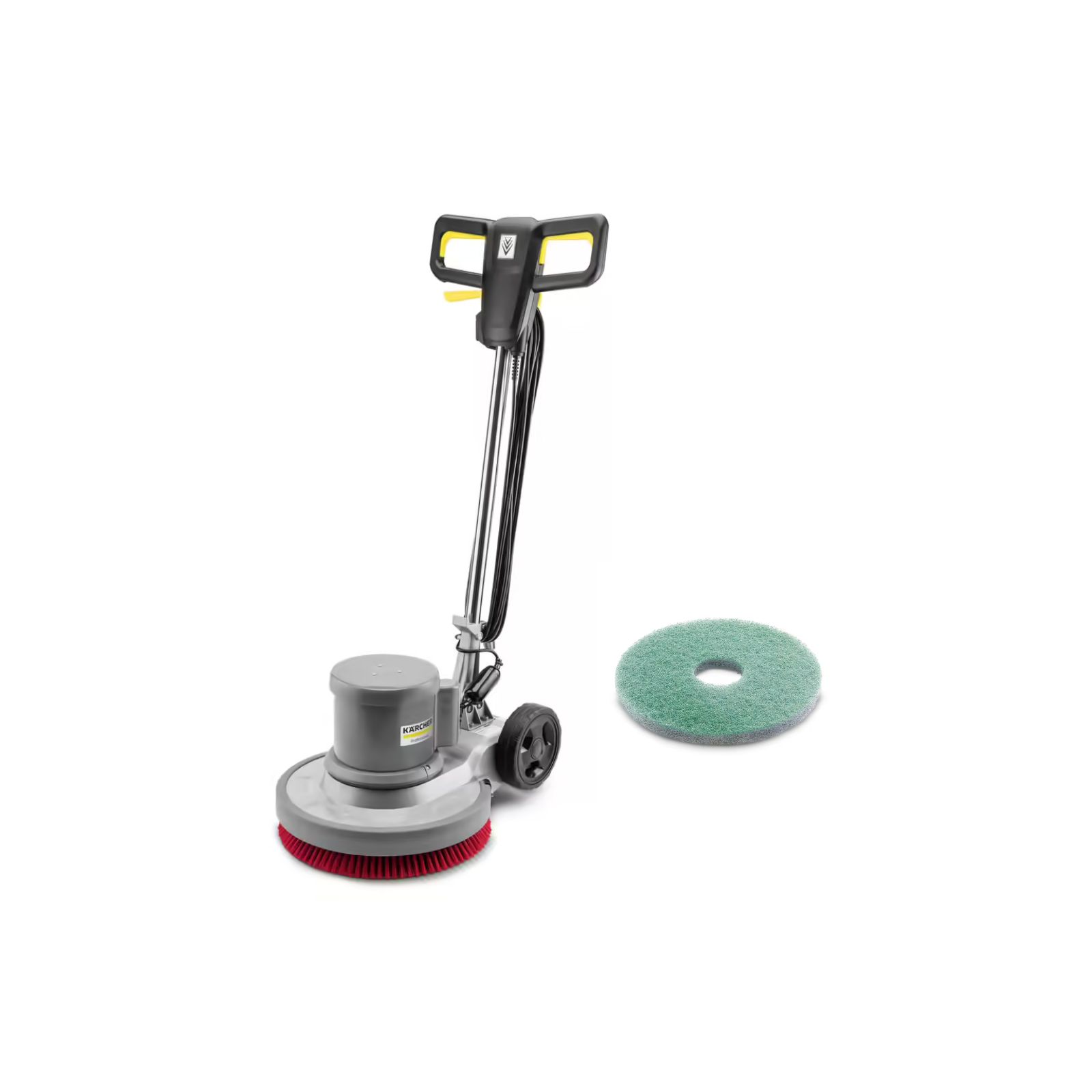 Monobrosse KÄRCHER BDS 43/150 C Classic + Pad diamant fin vert 432 mm polissage haute brillance des sols durs