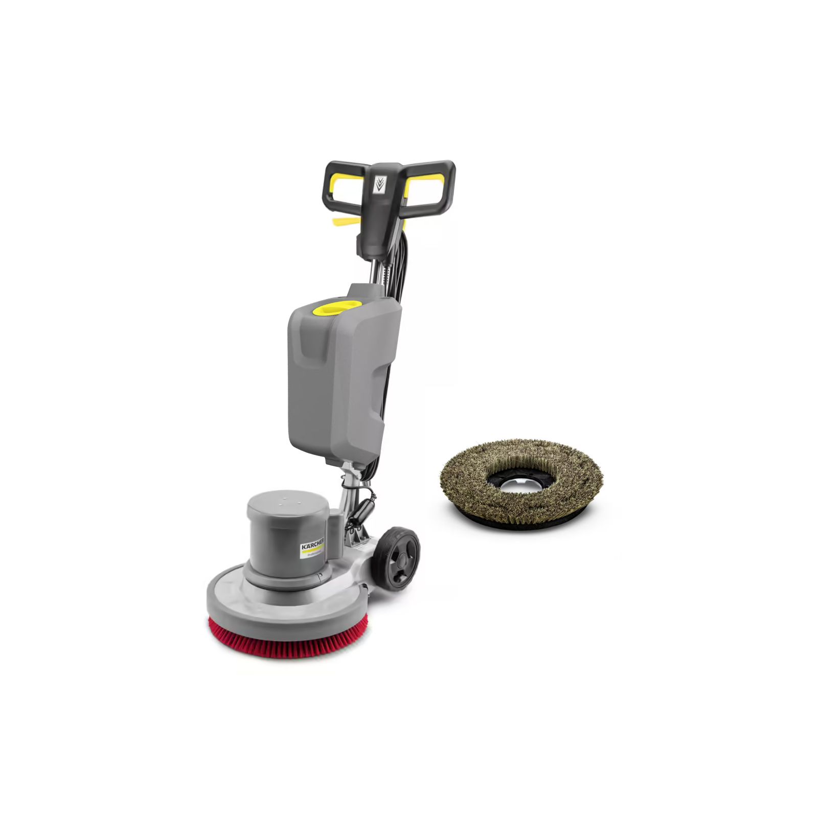 Monobrosse KÄRCHER BDS 43/150 C Classic + Réservoir + Brosse-disque souple naturel 430 mm nettoyage doux et lustrage