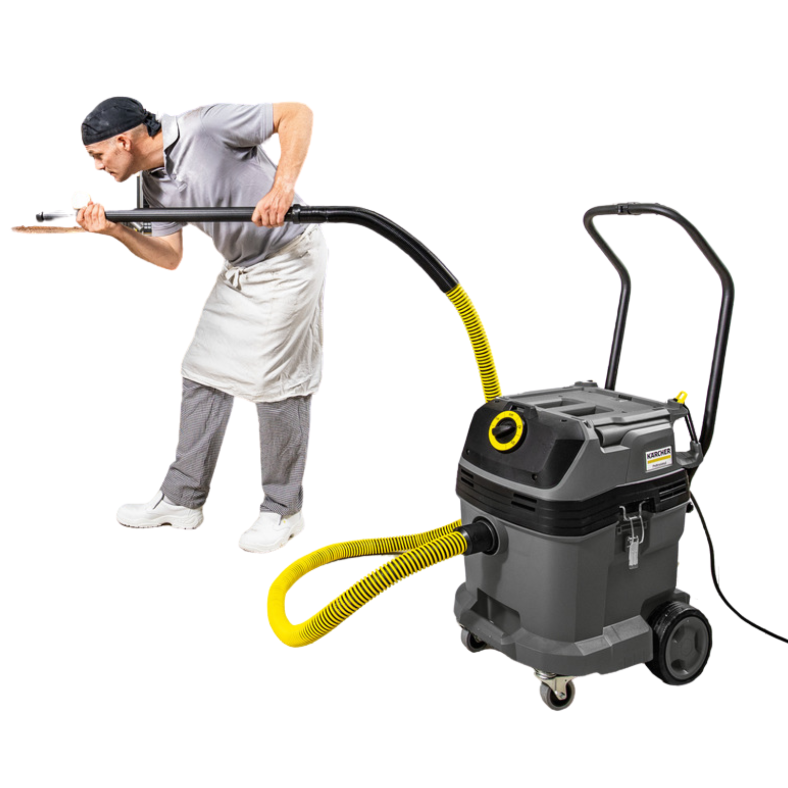 Aspirateur KARCHER pour nettoyage four boulangerie 40/1 Tact Bs eu