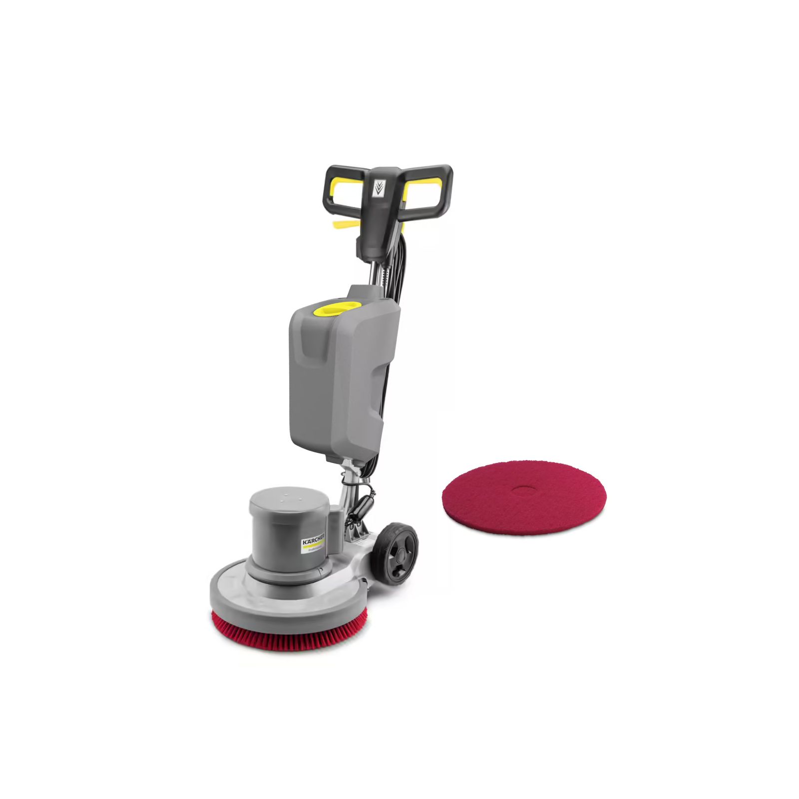 Monobrosse KÄRCHER BDS 43/150 C Classic + Réservoir + Pads moyennement souple rouge 432 mm nettoyage d’entretien polyvalent des sols