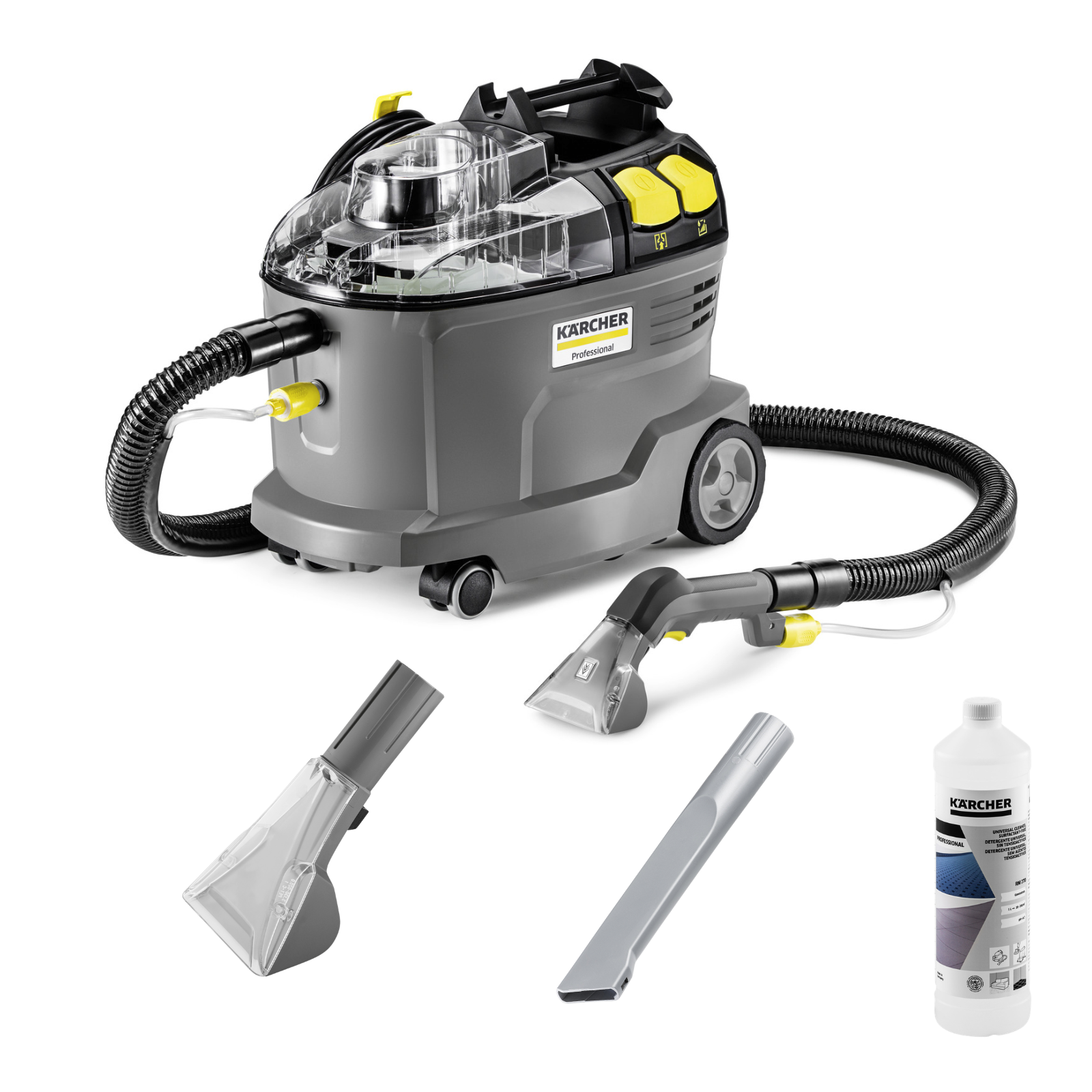 KARCHER Nettoyeur intérieur véhicule voiture PUZZI 8/1 C avec nettoyant