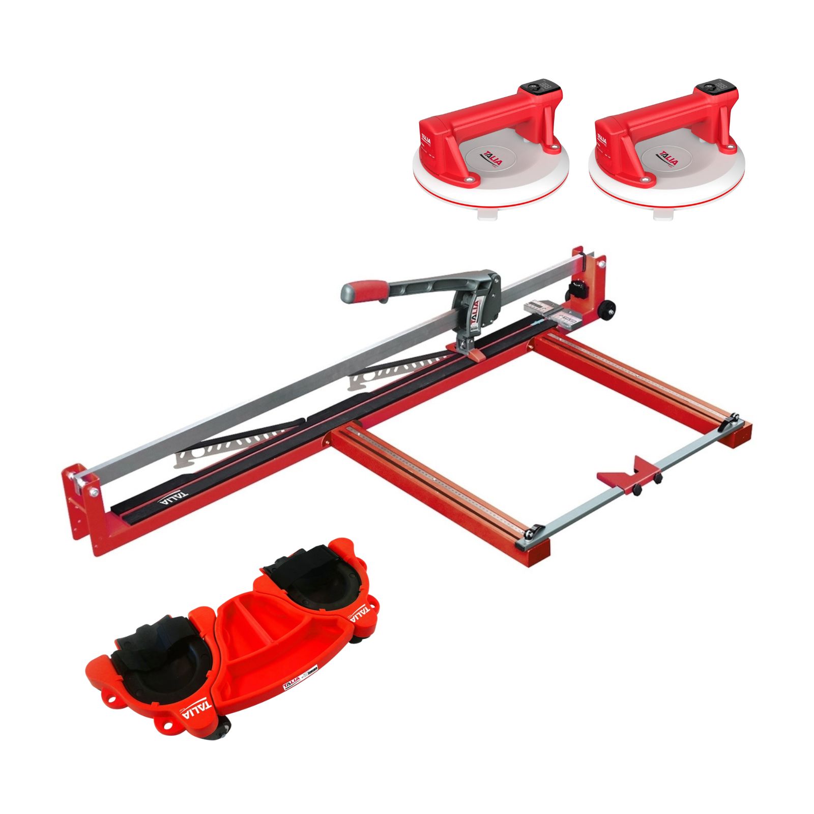 Outillage professionnel carreleur pour découpe et pose de carrelage grand format TALIAPLAST