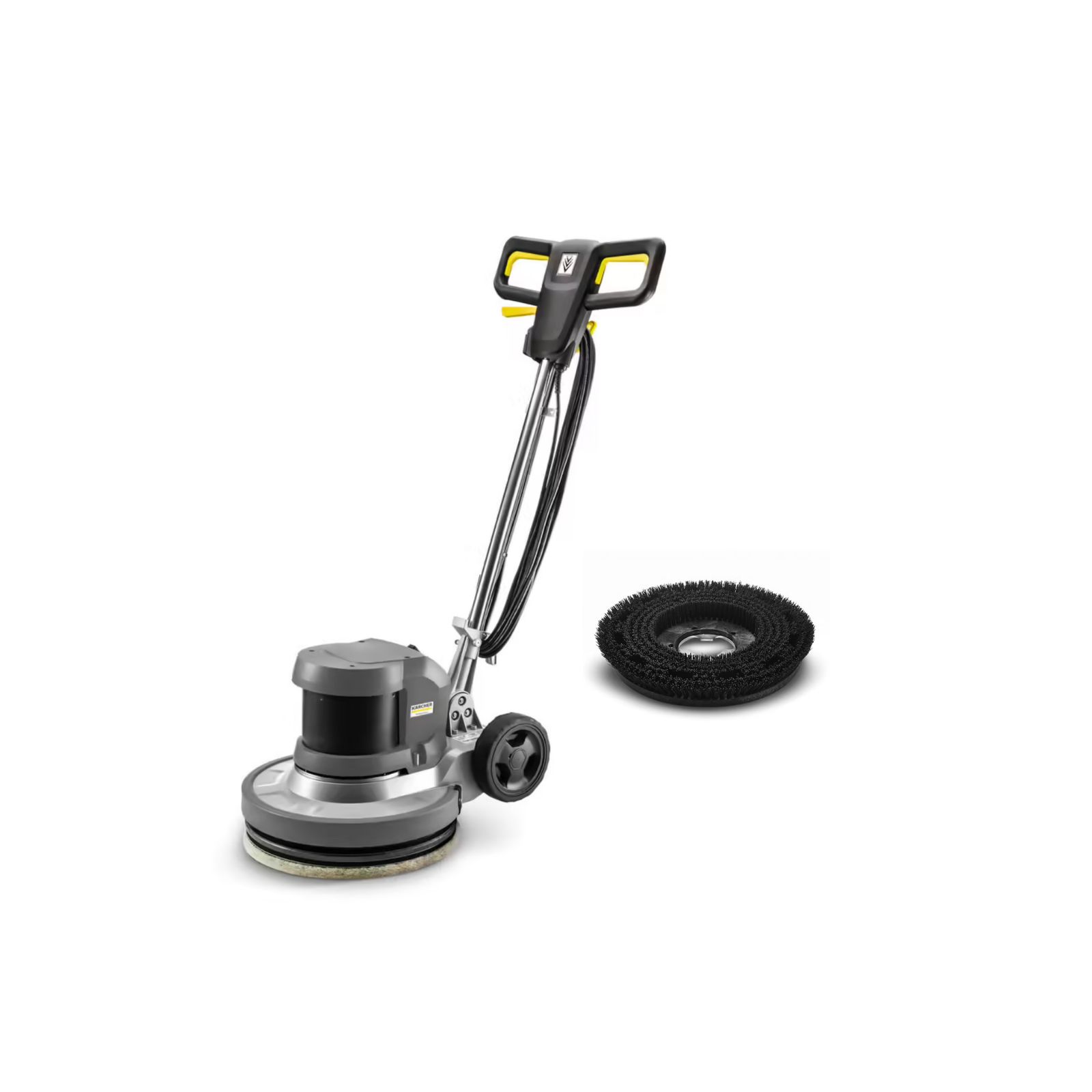 Monobrosse KÄRCHER BDS 43/DUO C + Brosse-disque dur noir 430 mm nettoyage intensif des sols durs