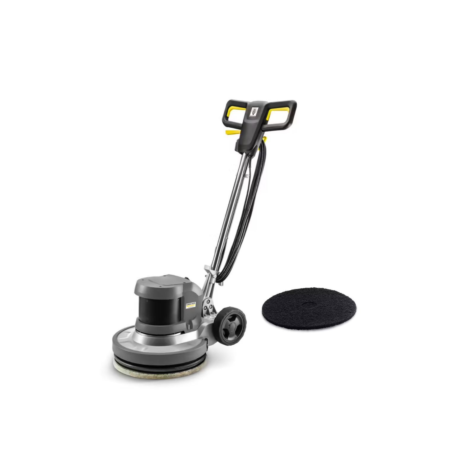 Monobrosse KÄRCHER BDS 43/DUO C + Pad dur noir 432 mm nettoyage et récurage de sols encrassés
