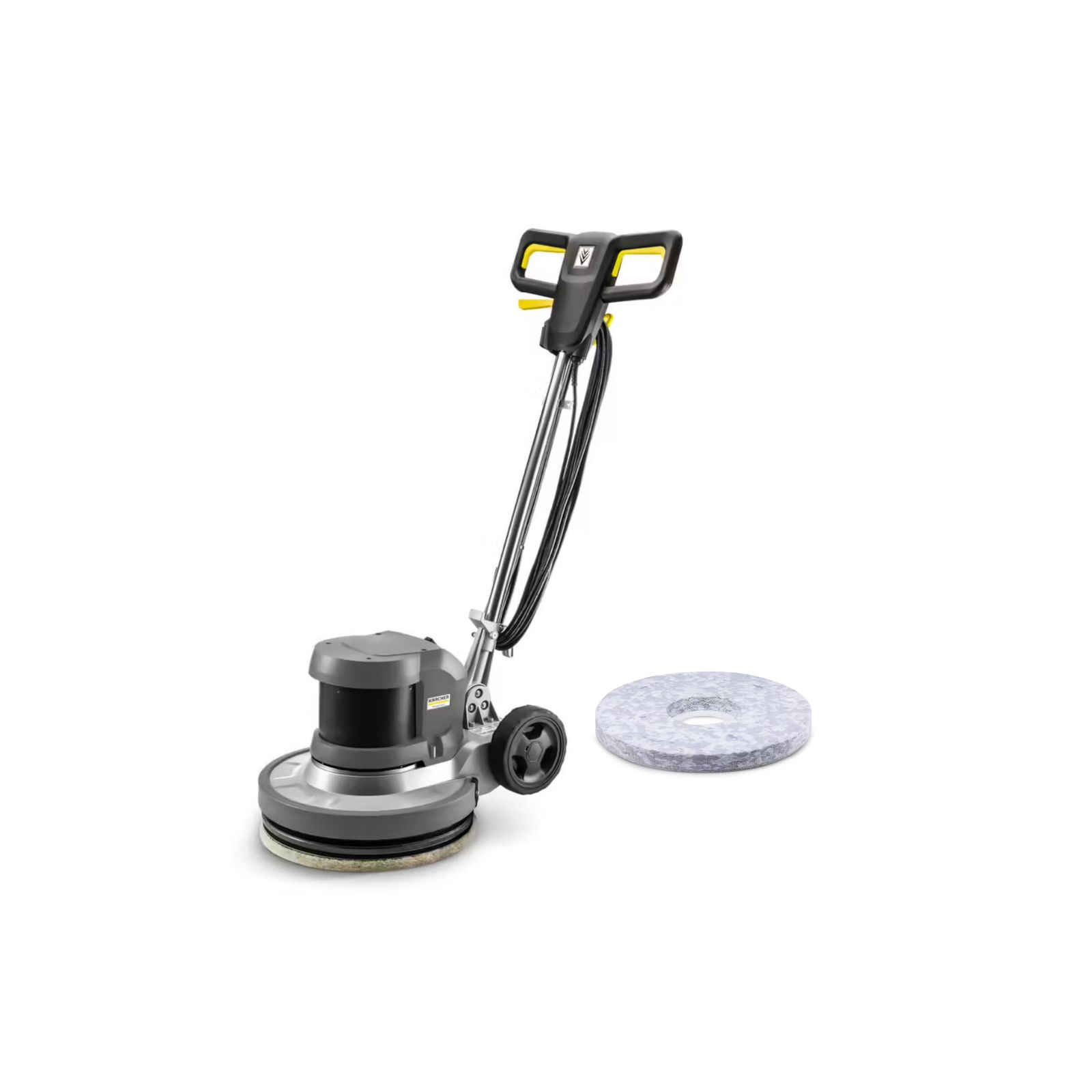 Monobrosse KÄRCHER BDS 43/DUO C + Pad mélamine 432 mm nettoyage des surfaces microporeuses et carrelage