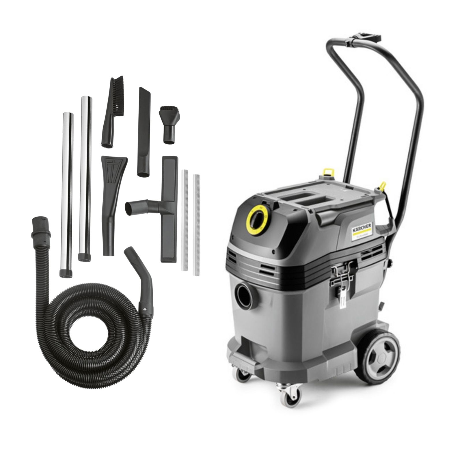 Aspirateur sp&eacute;cial boulangerie K&Auml;RCHER 40/1 Tact Bs EU avec kit &eacute;lectroconducteur