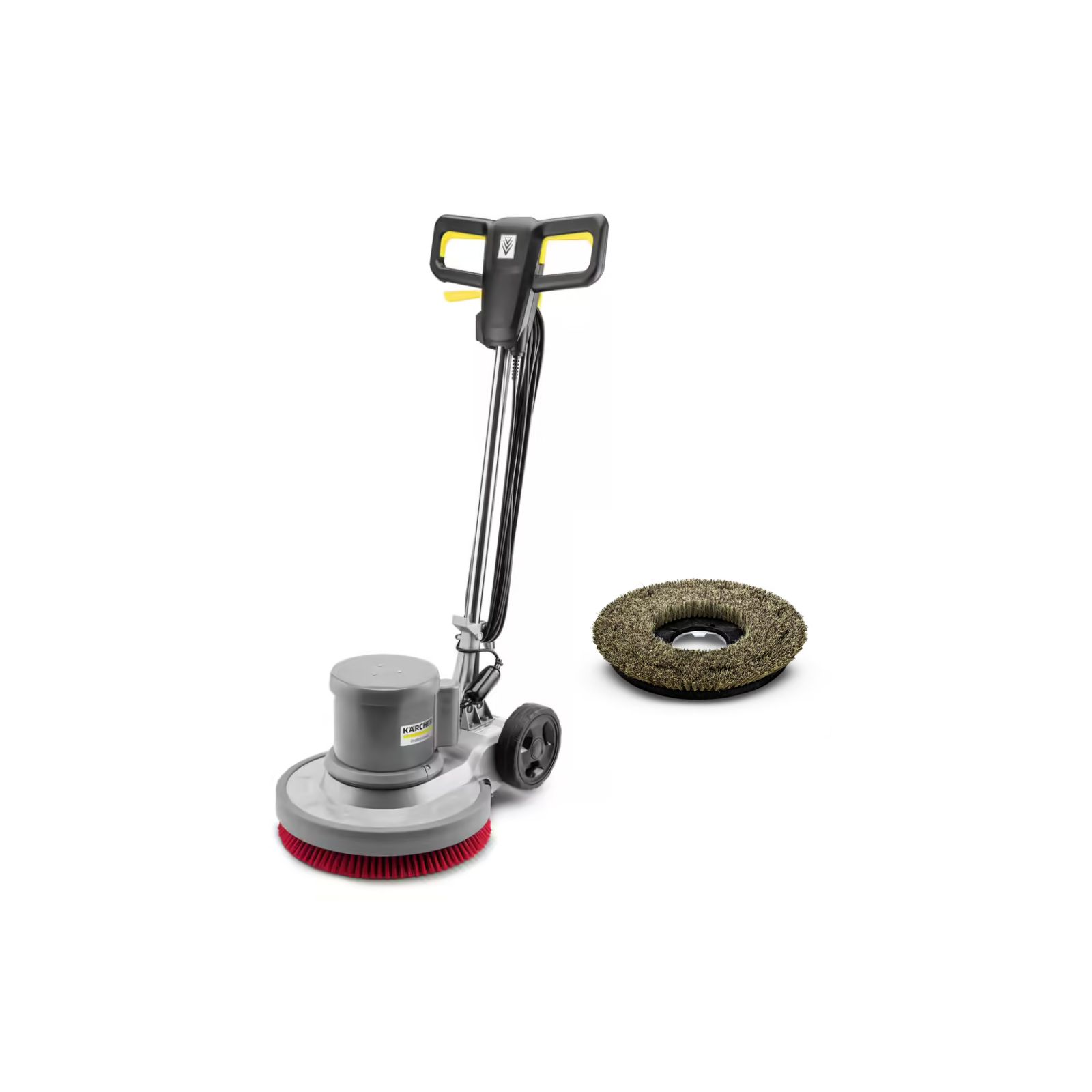 Monobrosse KÄRCHER BDS 43/150 C Classic + Brosse-disque souple naturel 430 mm nettoyage doux et lustrage