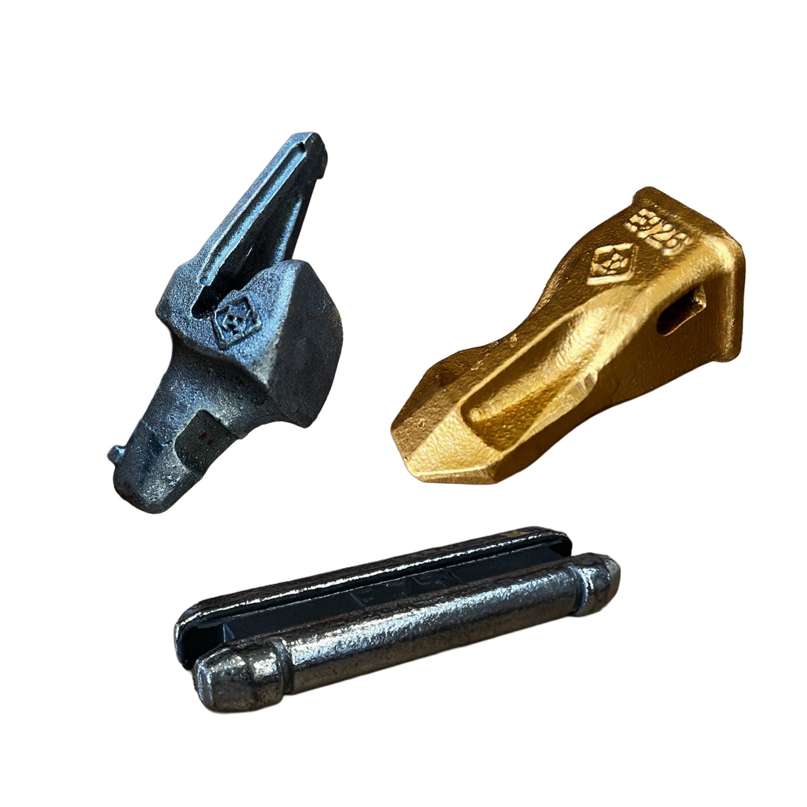 Ensemble dent + Porte dent épaisseur de lame 16-20 mm + Clavette GOLD E926 pour mini pelle 1 à 4,5T - ESTI