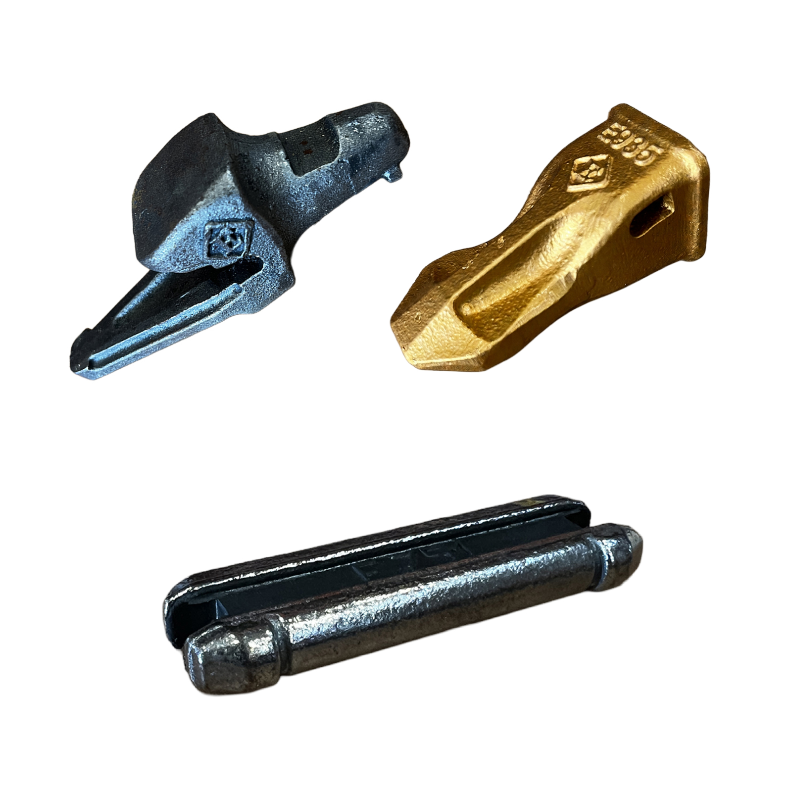 Ensemble dent + Porte dent épaisseur de lame 35 mm + Clavette GOLD E935 pour pelle 15 à 20T - ESTI