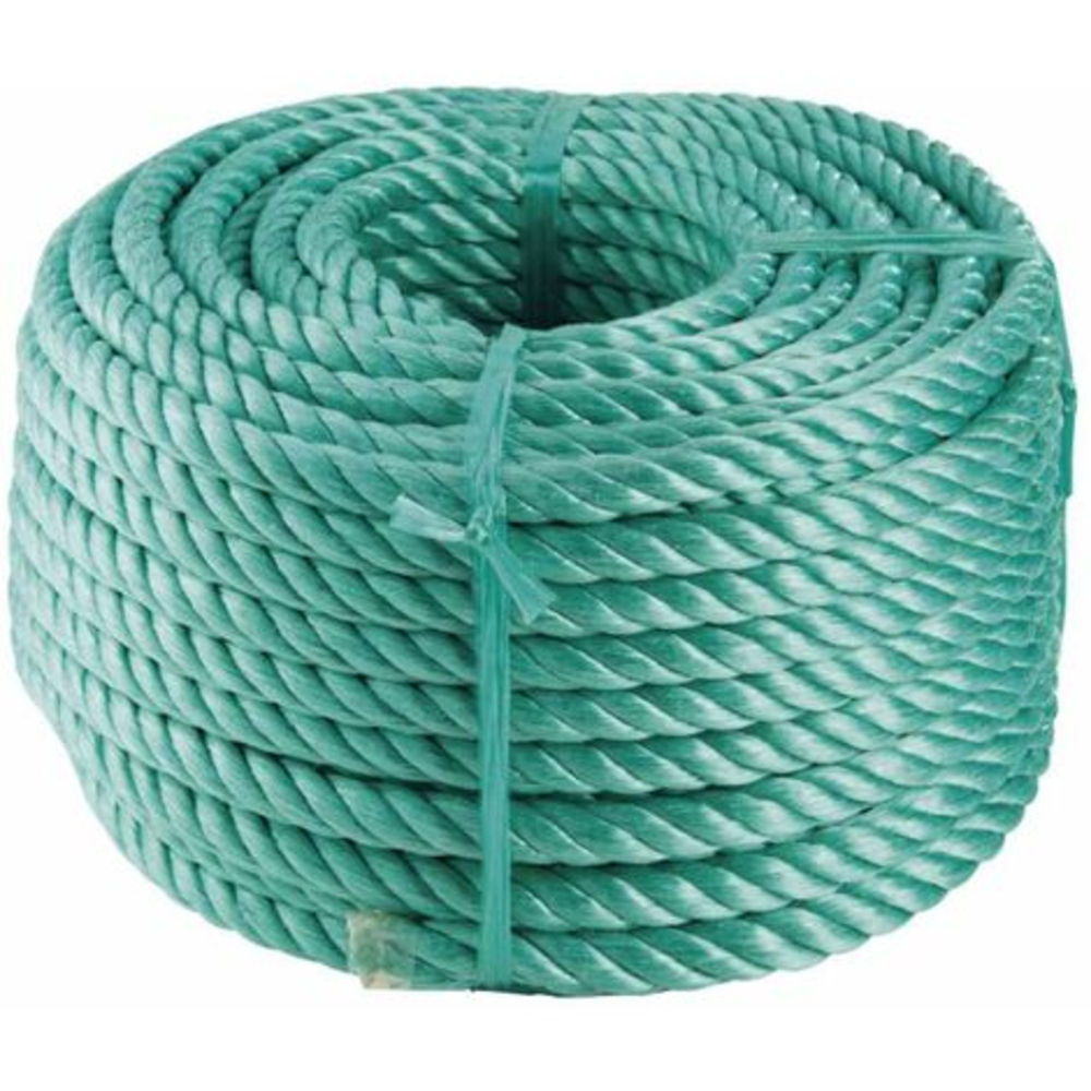 Cordage polypropylène 50 m vert CORDERIE MESNARD - CDPPS100C050N
