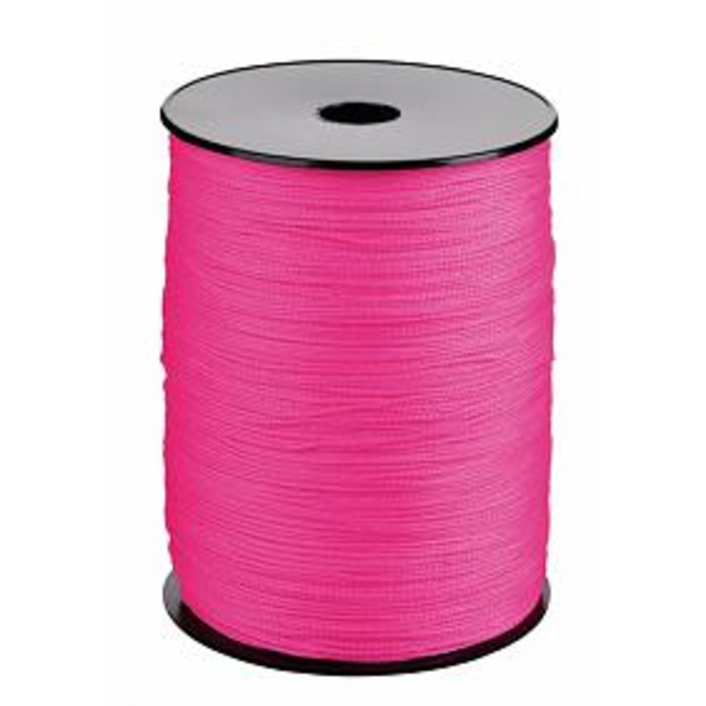 DRISSE CORDERIE MESNARD STD D2,5MM BOBINE 500M ROSE FLUO - DRSTD025B500FR