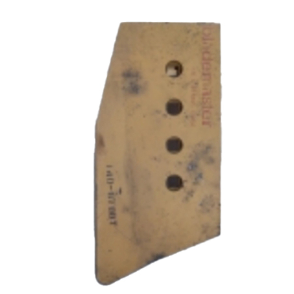 Contre lame de godet coin gauche reversible 4 trous en 3/4