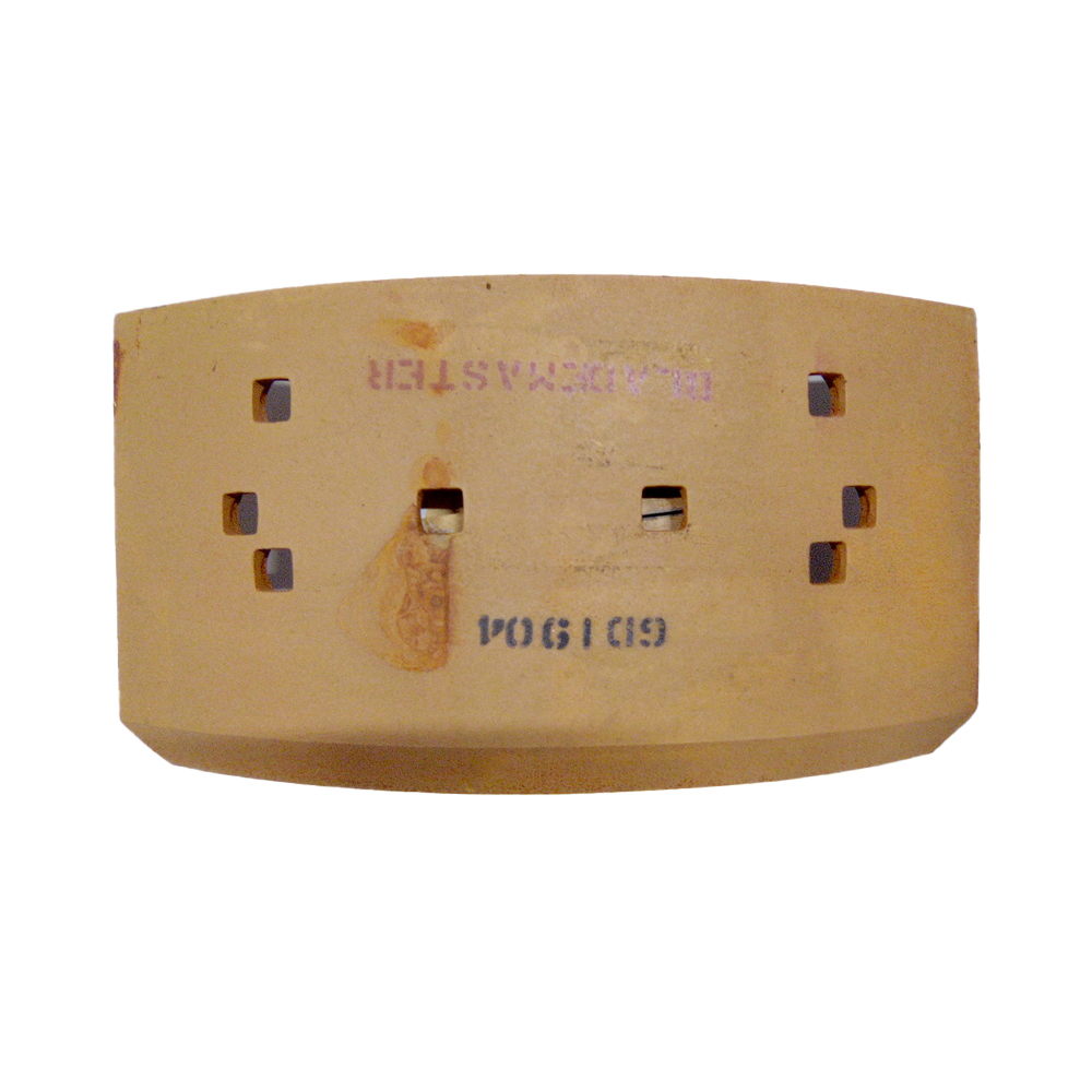 Embout droit de lame de niveleuse reversible 5 trous en 5/8