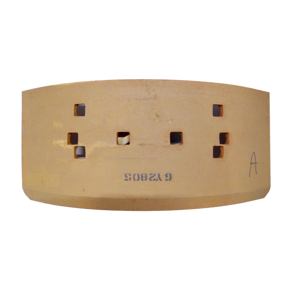 Embout de lame de niveleuse reversible 5 trous en 3/4