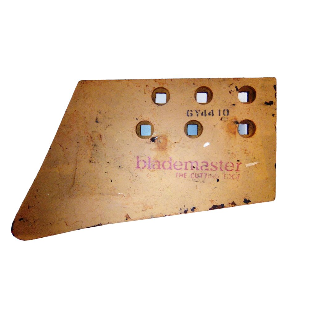 Contre lame de godet coin gauche reversible 6 trous en 3/4